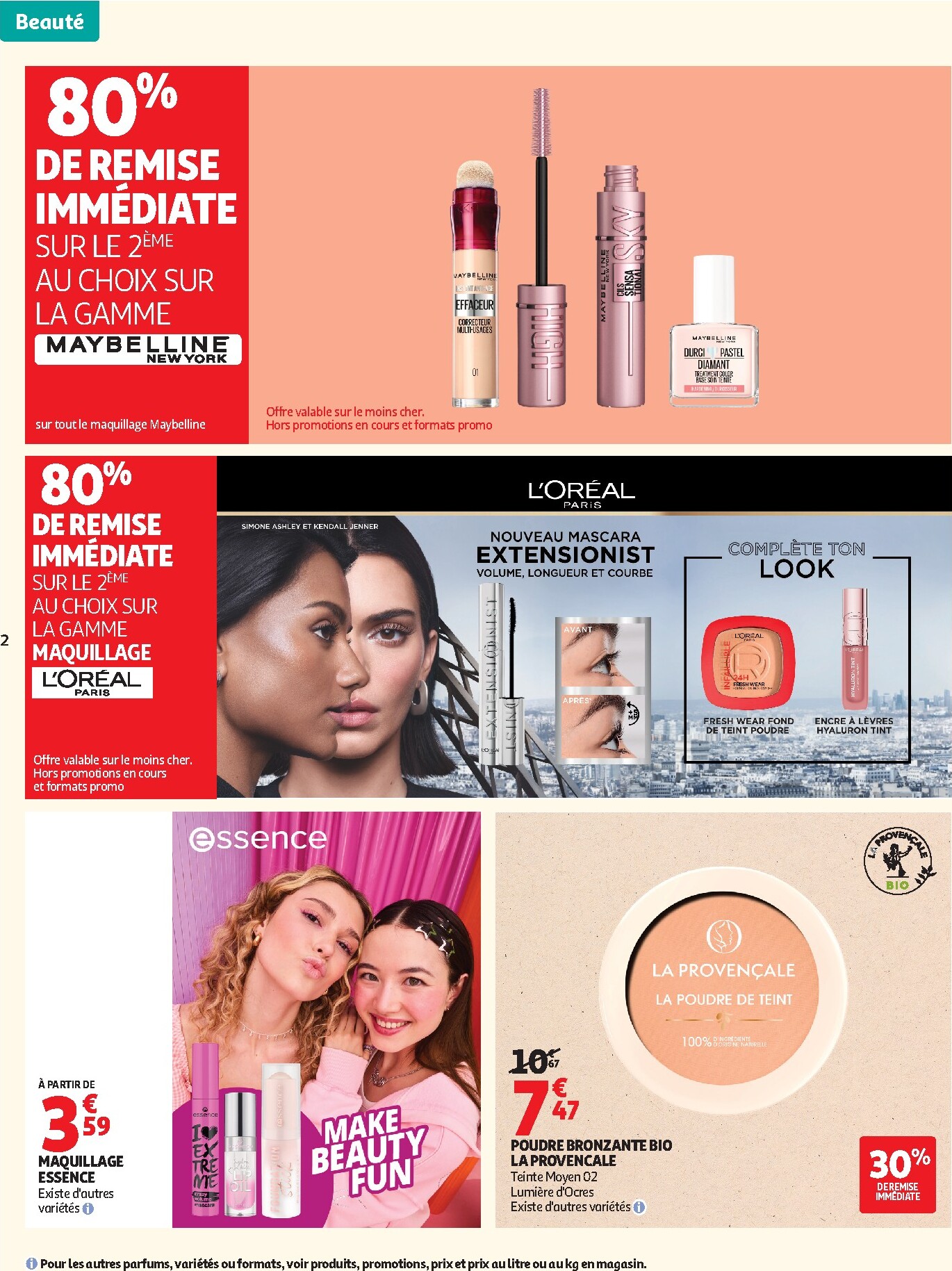 auchan - Auchan - Beauté folder voor volgende week van dinsdag 21/04/2026 tot zondag 03/05/2026 - page: 2