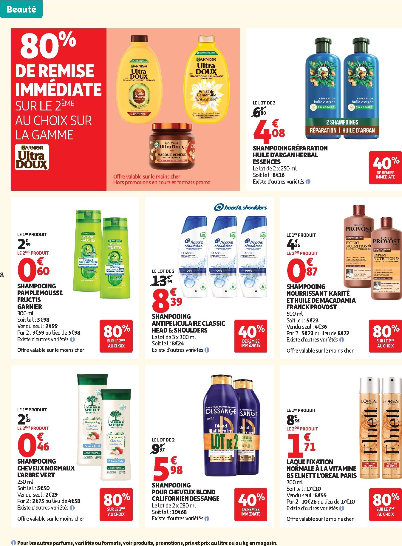 auchan - Auchan - Beauté folder voor volgende week van dinsdag 21/04/2026 tot zondag 03/05/2026 - page: 8