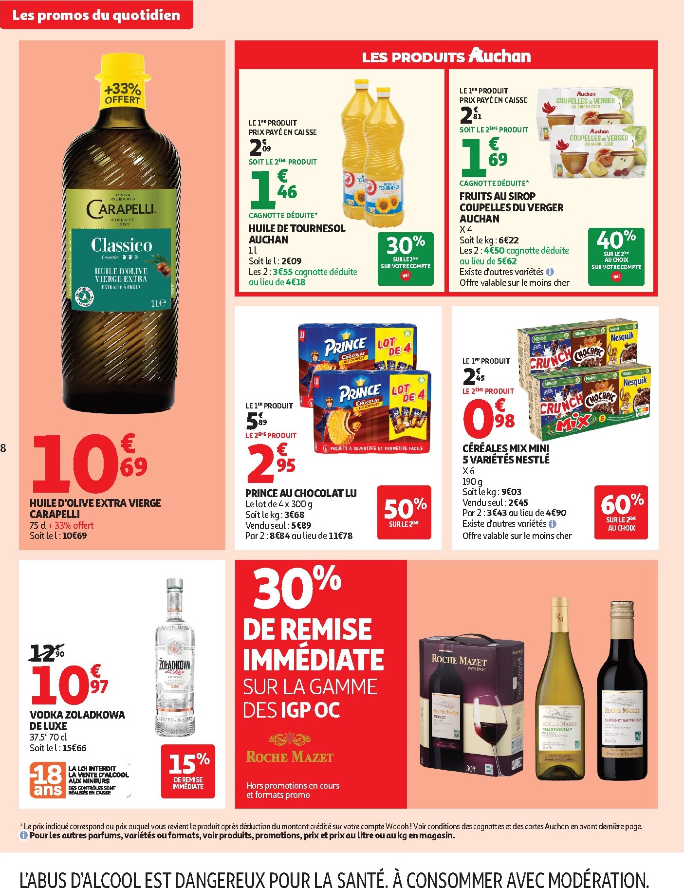 auchan - Auchan Supermarché - 25 jours folder voor volgende week van dinsdag 21/04/2026 tot zaterdag 02/05/2026 - page: 8
