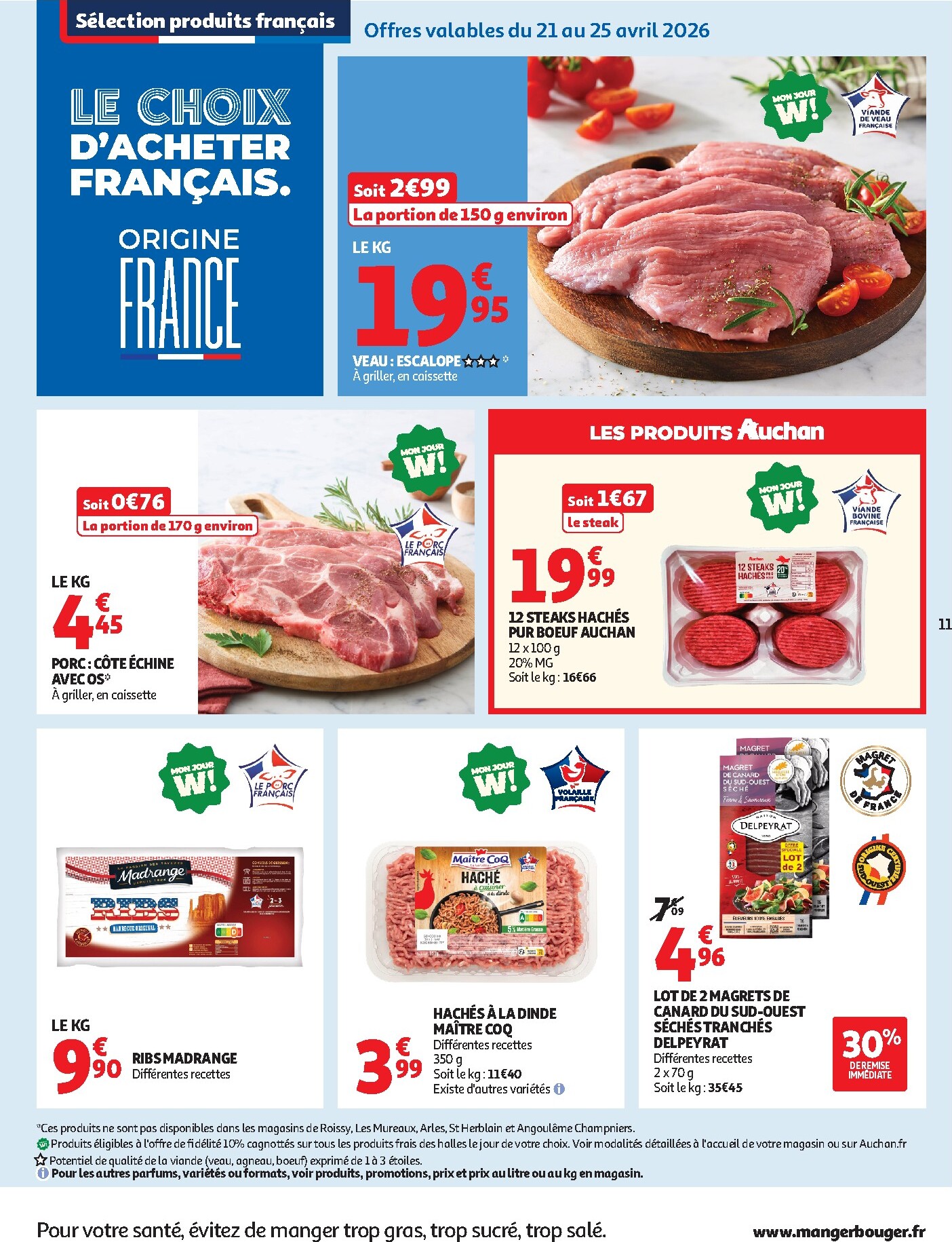 auchan - Auchan - 25 jours folder voor volgende week van dinsdag 21/04/2026 tot zondag 03/05/2026 - page: 13