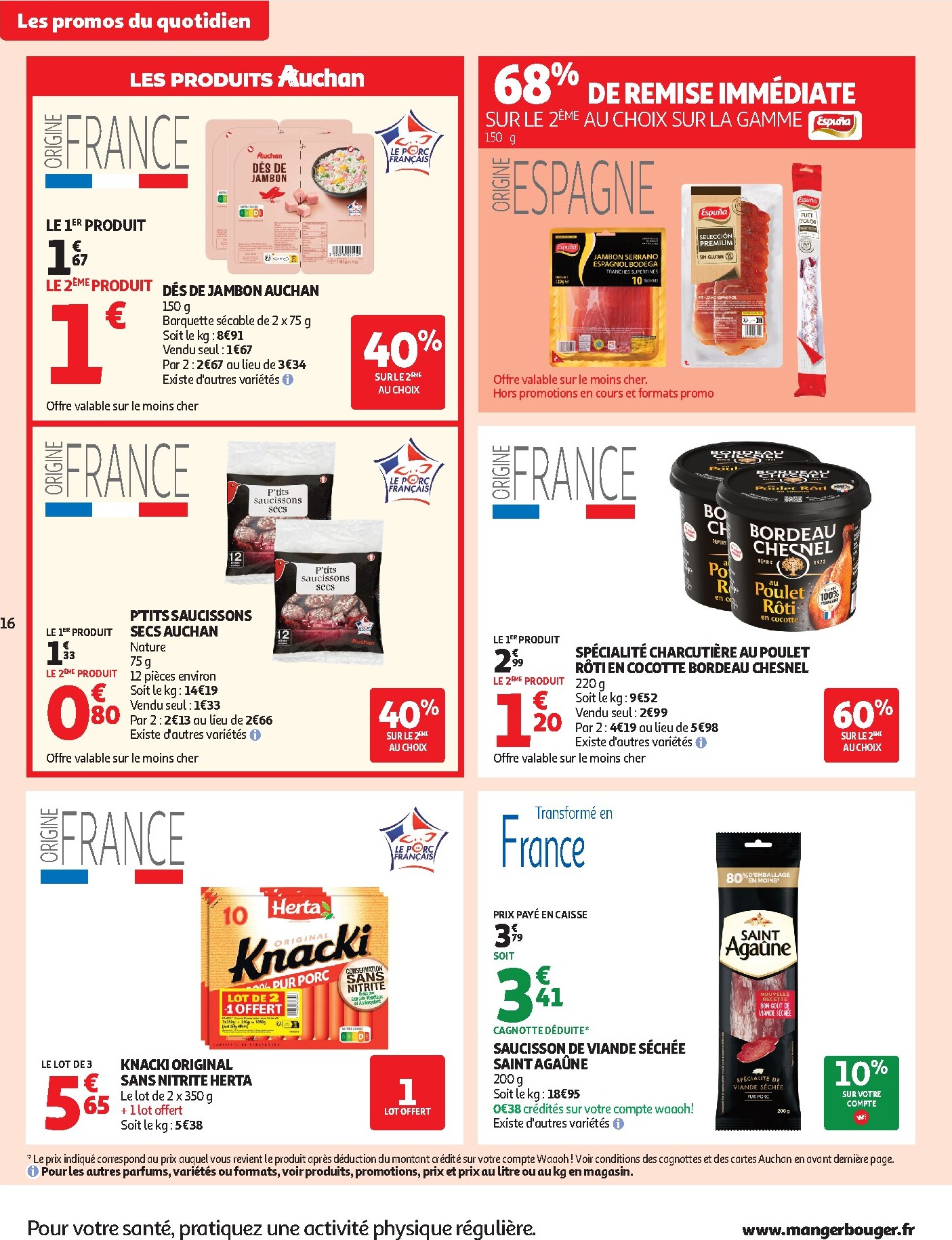 auchan - Auchan - 25 jours folder voor volgende week van dinsdag 21/04/2026 tot zondag 03/05/2026 - page: 18