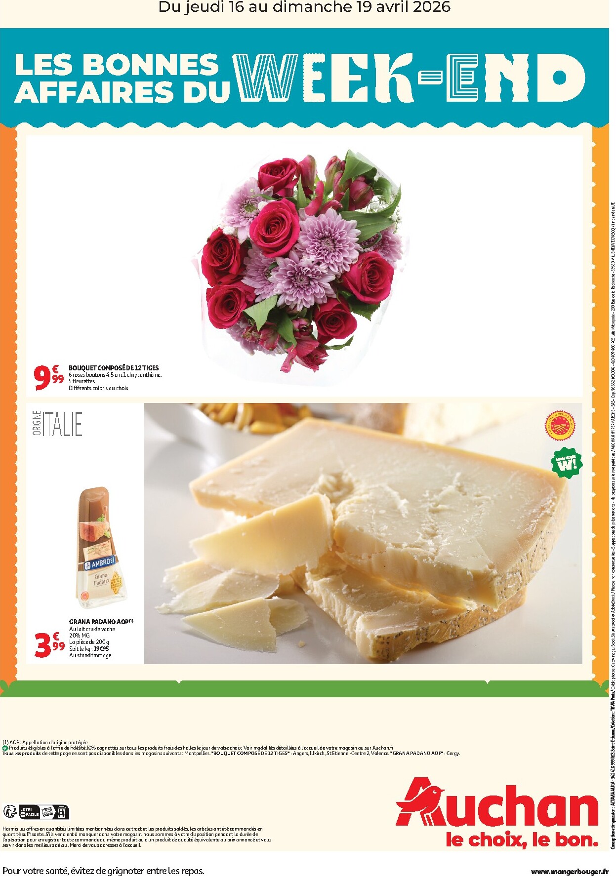 auchan - Huidige Auchan - Les bons plans du week-end folder geldig van donderdag 16/04/2026 tot zondag 19/04/2026 - page: 2