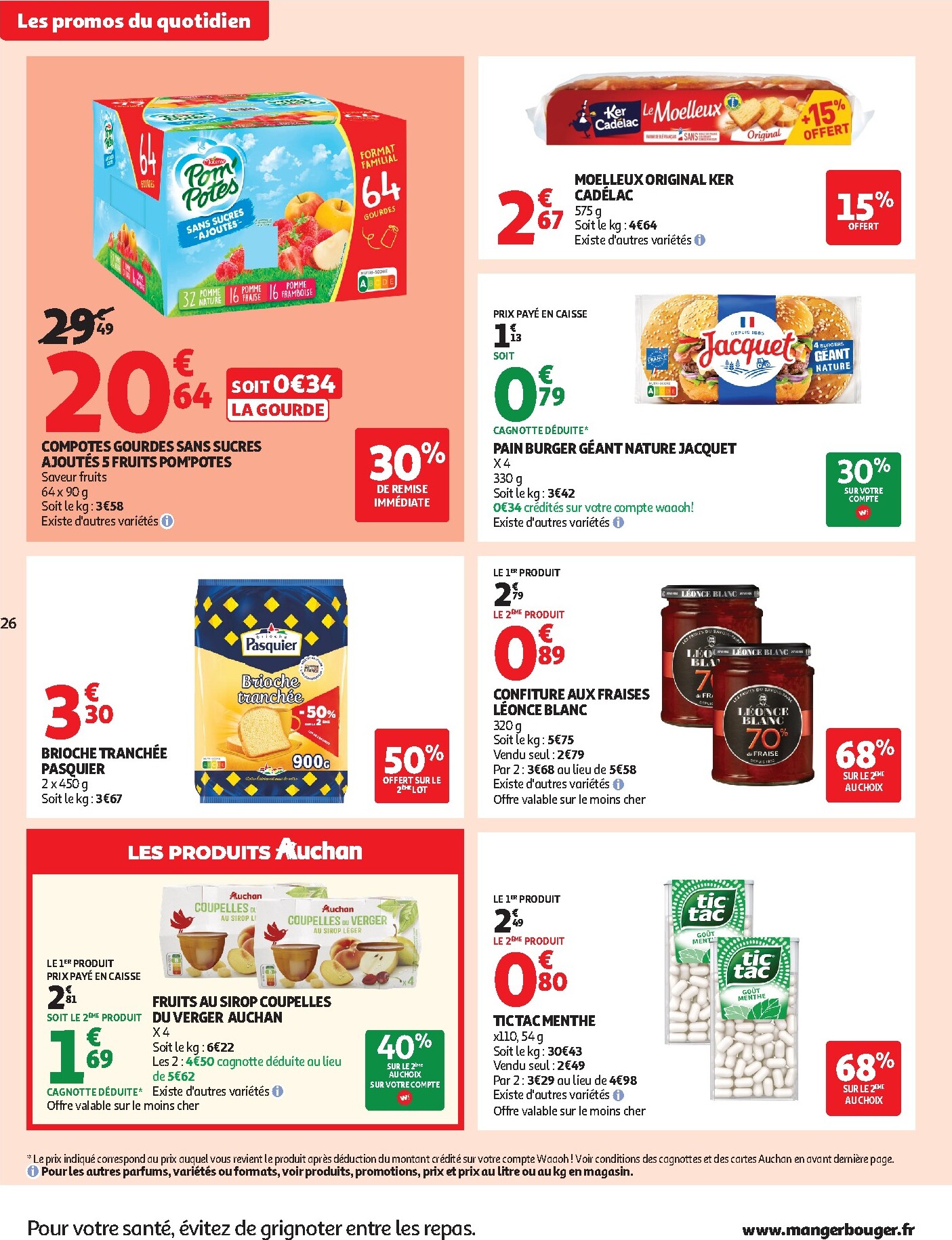 auchan - Toekomstige Auchan Supermarché - 25 jours folder geldig van dinsdag 21/04/2026 tot zaterdag 02/05/2026 - page: 26