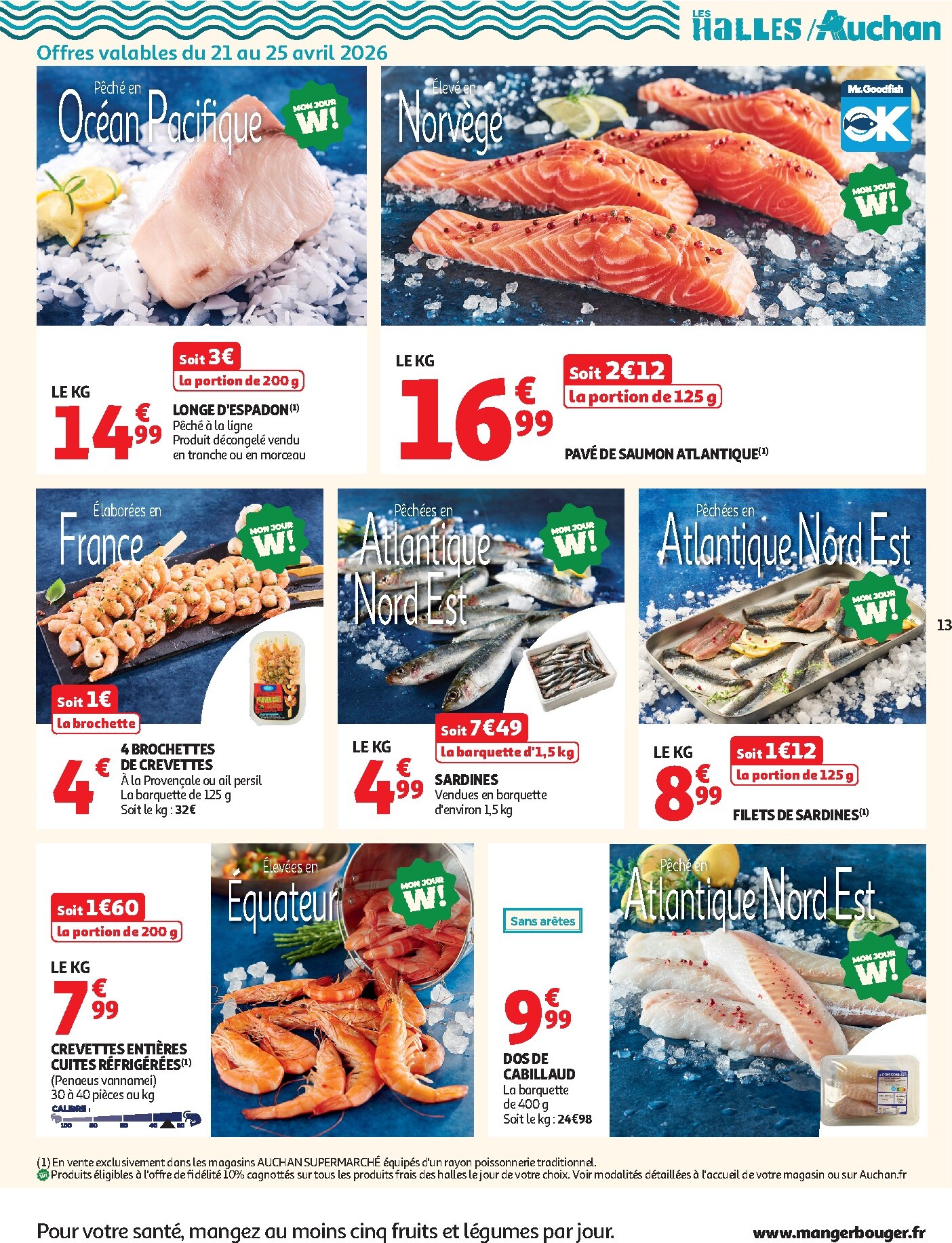 auchan - Toekomstige Auchan Supermarché - 25 jours folder geldig van dinsdag 21/04/2026 tot zaterdag 02/05/2026 - page: 13