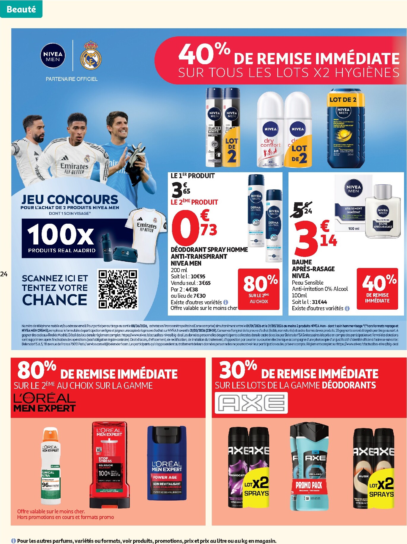 auchan - Toekomstige Auchan - Beauté folder geldig van dinsdag 21/04/2026 tot zondag 03/05/2026 - page: 24