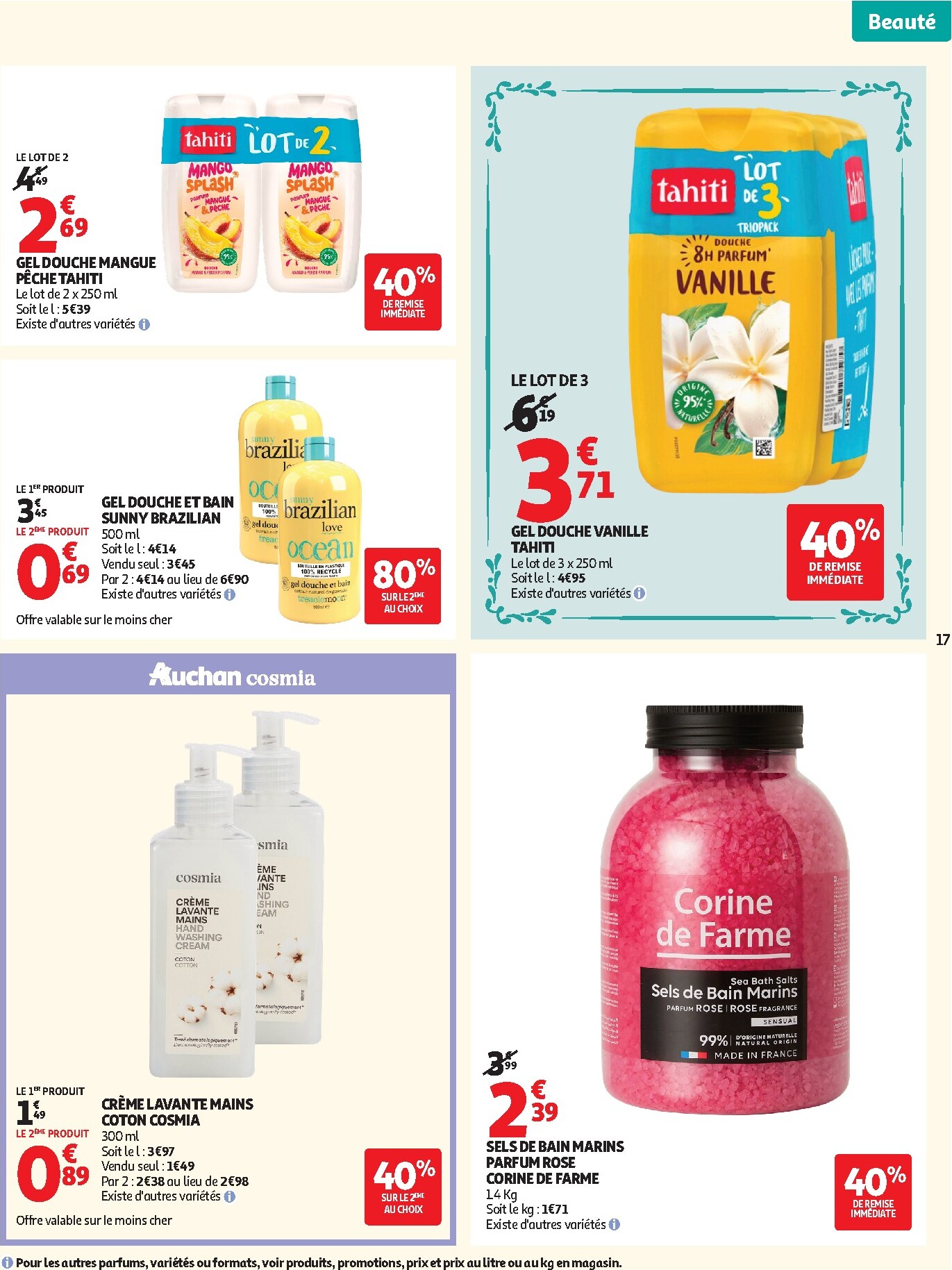 auchan - Toekomstige Auchan - Beauté folder geldig van dinsdag 21/04/2026 tot zondag 03/05/2026 - page: 17