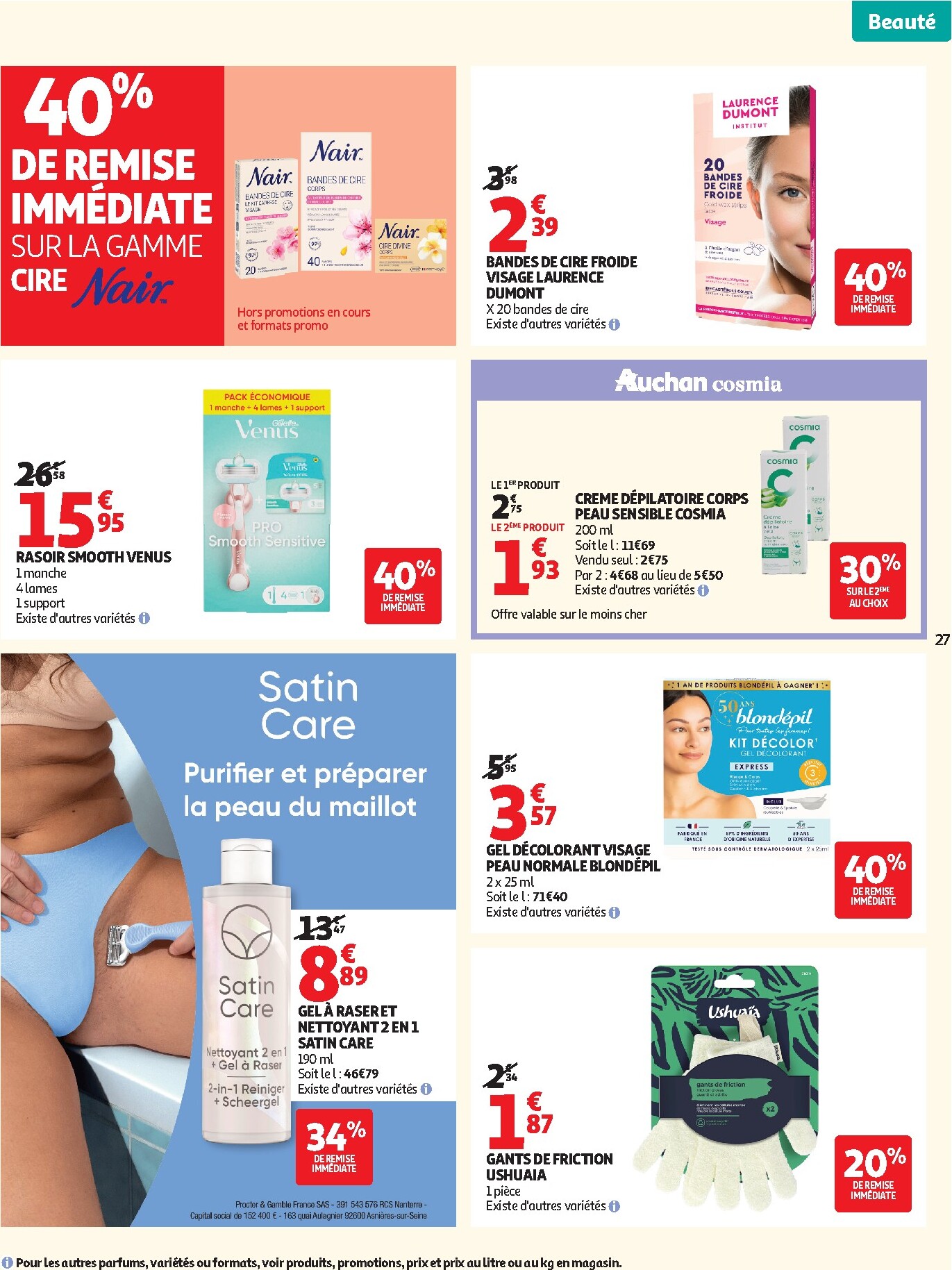 auchan - Toekomstige Auchan - Beauté folder geldig van dinsdag 21/04/2026 tot zondag 03/05/2026 - page: 27