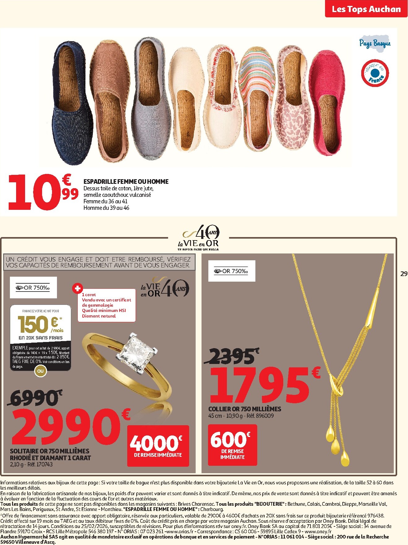 auchan - Auchan - 25 jours folder voor volgende week van dinsdag 28/04/2026 tot zondag 10/05/2026 - page: 29