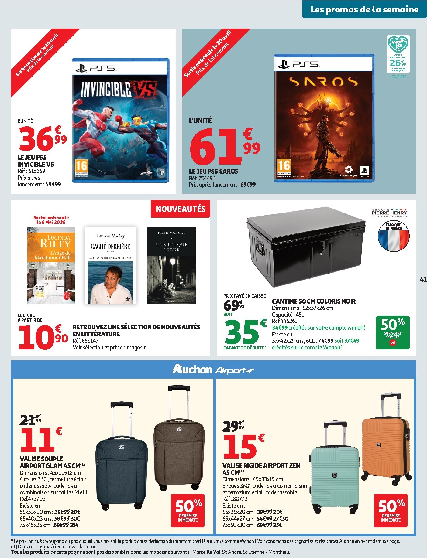 auchan - Auchan - 25 jours folder voor volgende week van dinsdag 28/04/2026 tot zondag 10/05/2026 - page: 41