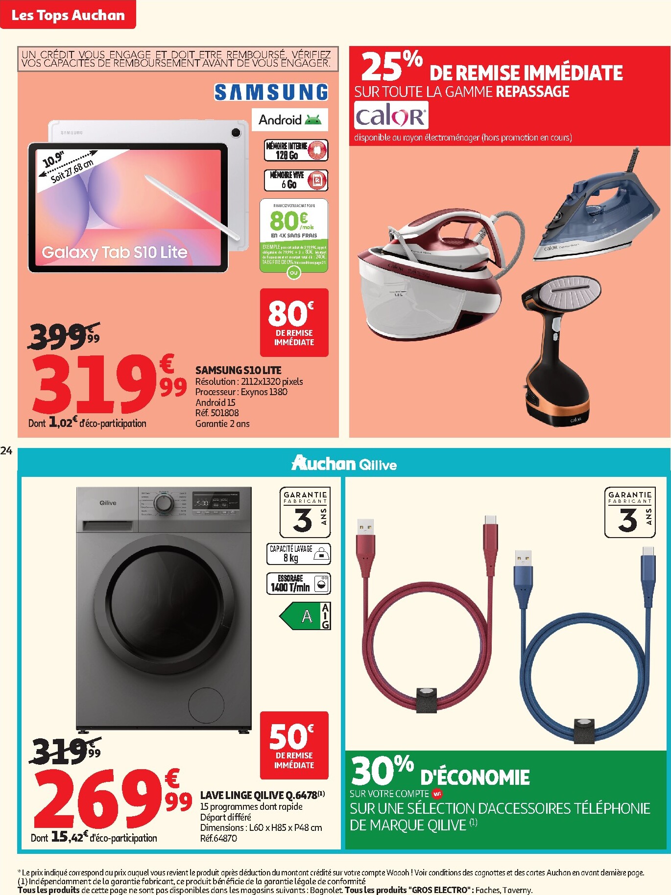 auchan - Auchan - 25 jours folder voor volgende week van dinsdag 28/04/2026 tot zondag 10/05/2026 - page: 24