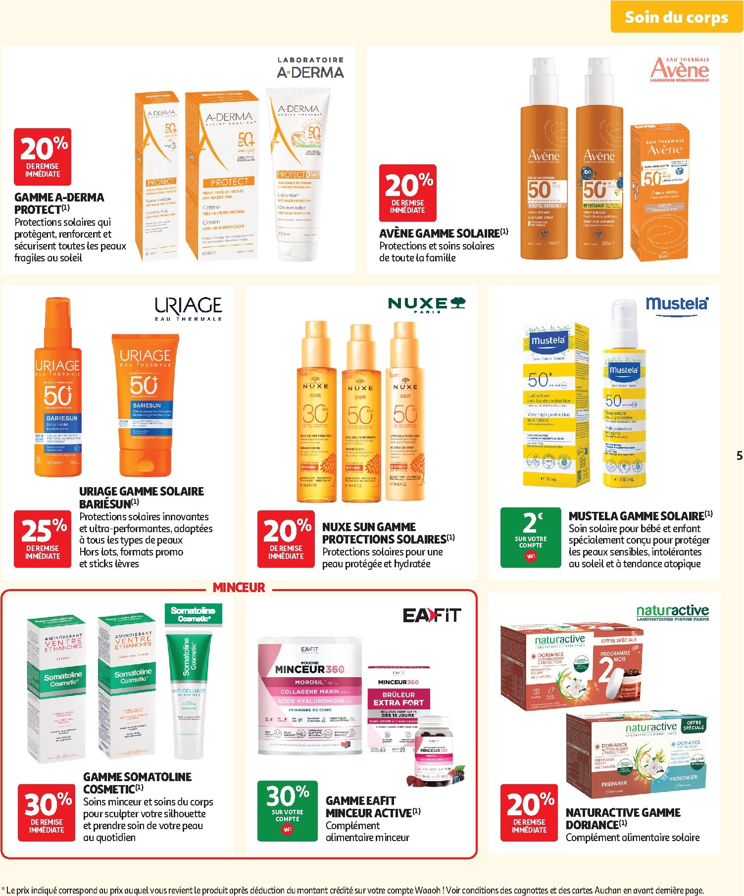 auchan - Auchan - Parapharmacie, beauté folder voor volgende week van dinsdag 28/04/2026 tot zondag 31/05/2026 - page: 5