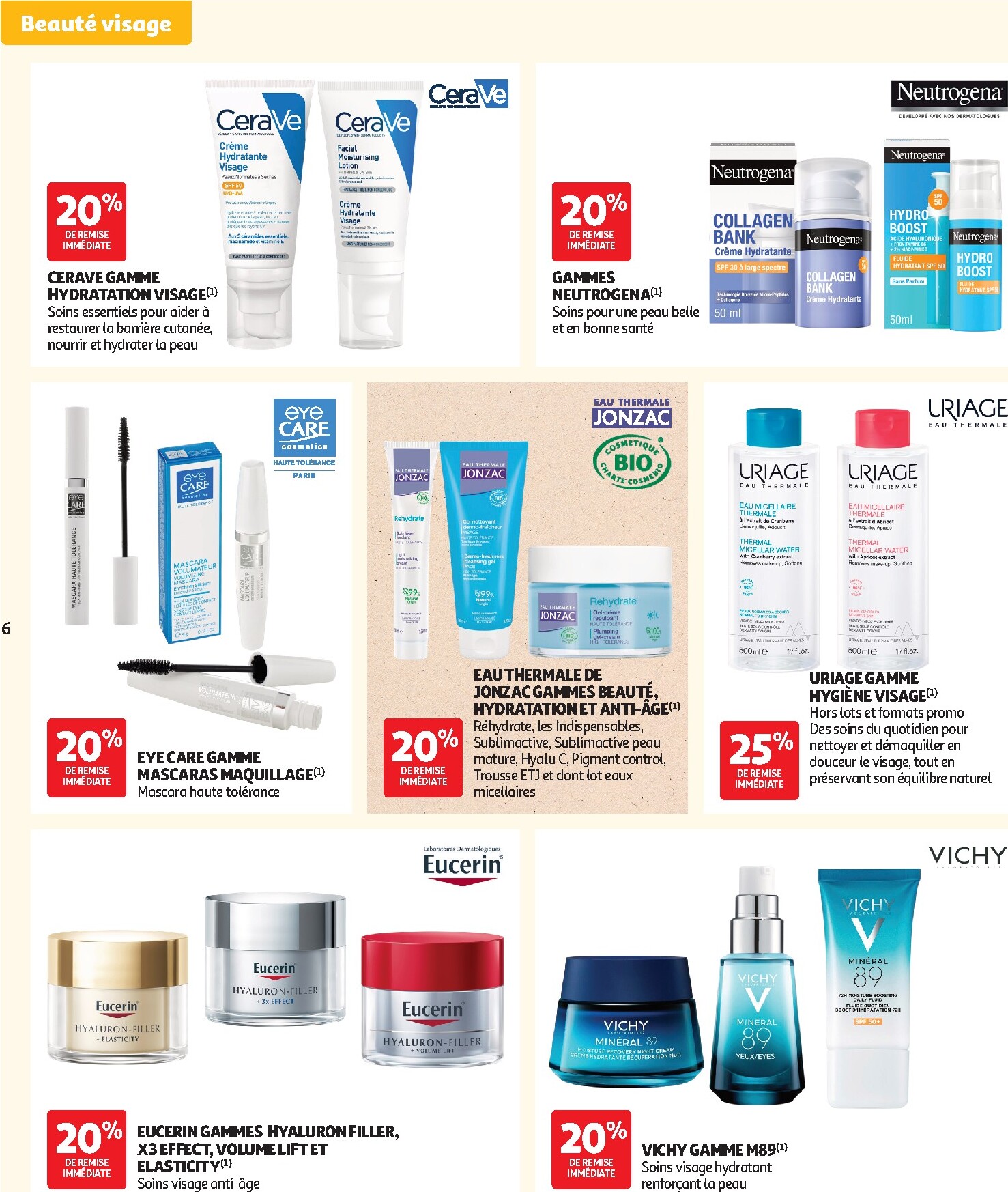 auchan - Auchan - Parapharmacie, beauté folder voor volgende week van dinsdag 28/04/2026 tot zondag 31/05/2026 - page: 6