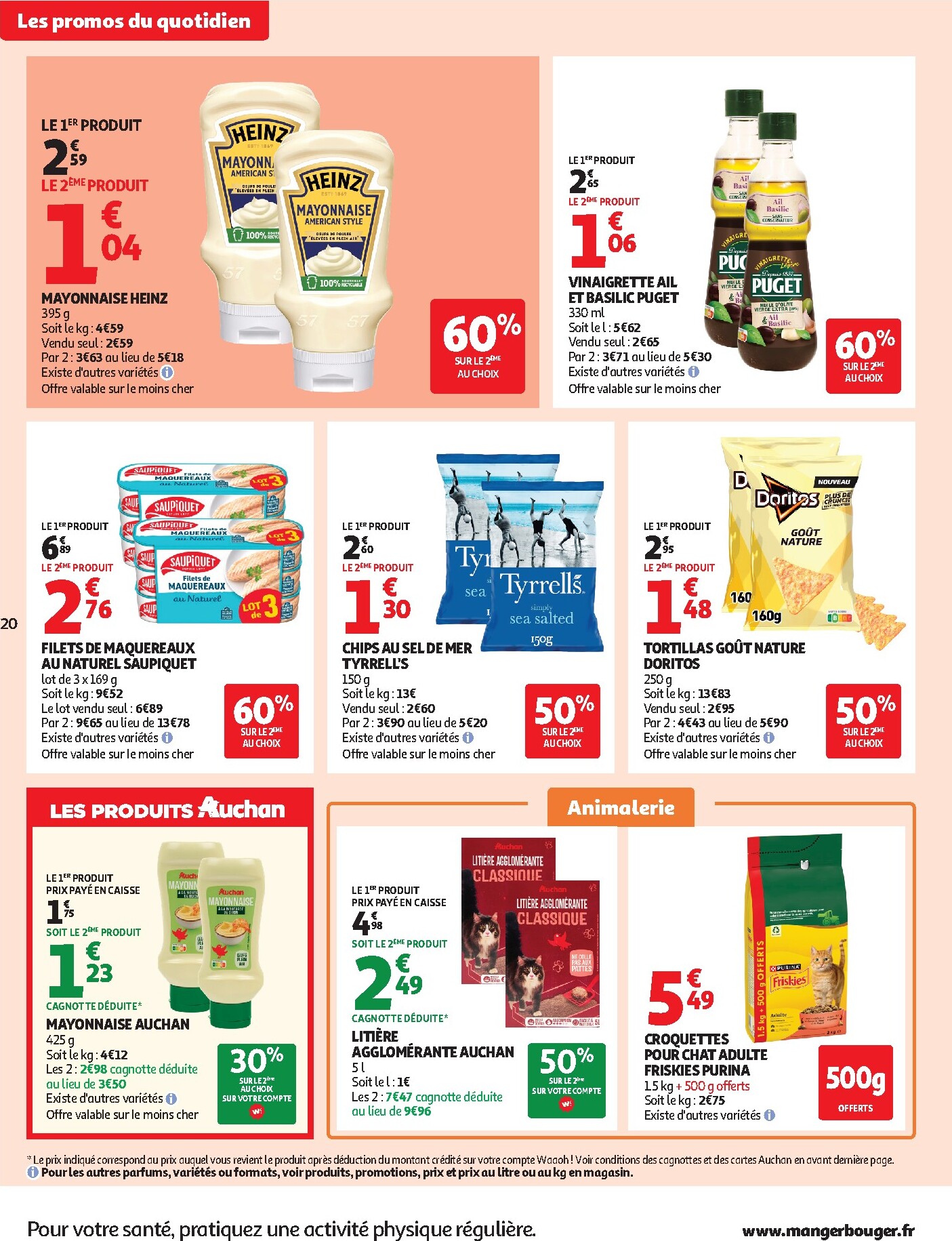 auchan - Auchan Supermarché - Produits laitiers folder voor volgende week van dinsdag 05/05/2026 tot zaterdag 16/05/2026 - page: 20