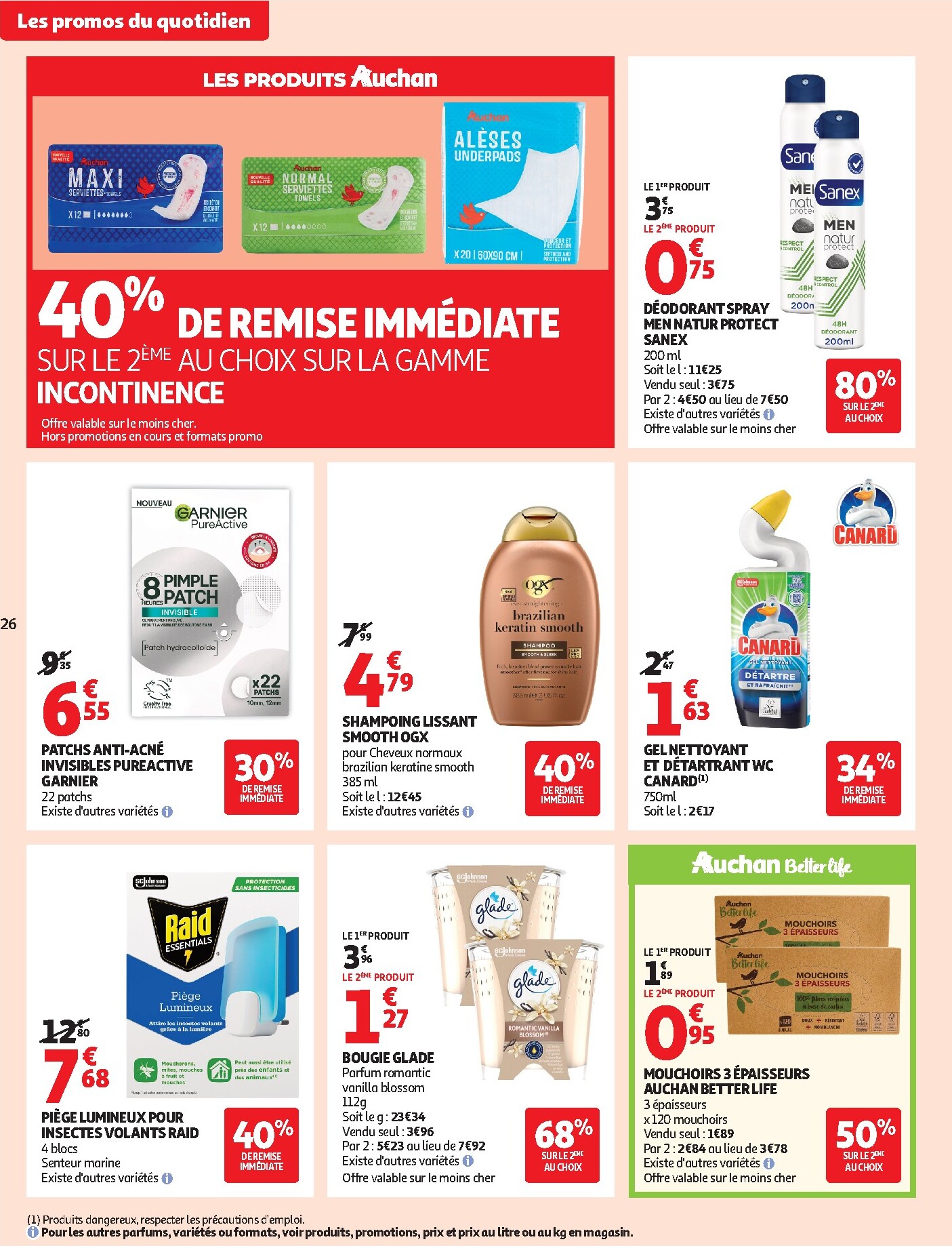 auchan - Auchan - Produits laitiers folder voor volgende week van dinsdag 05/05/2026 tot zondag 17/05/2026 - page: 26