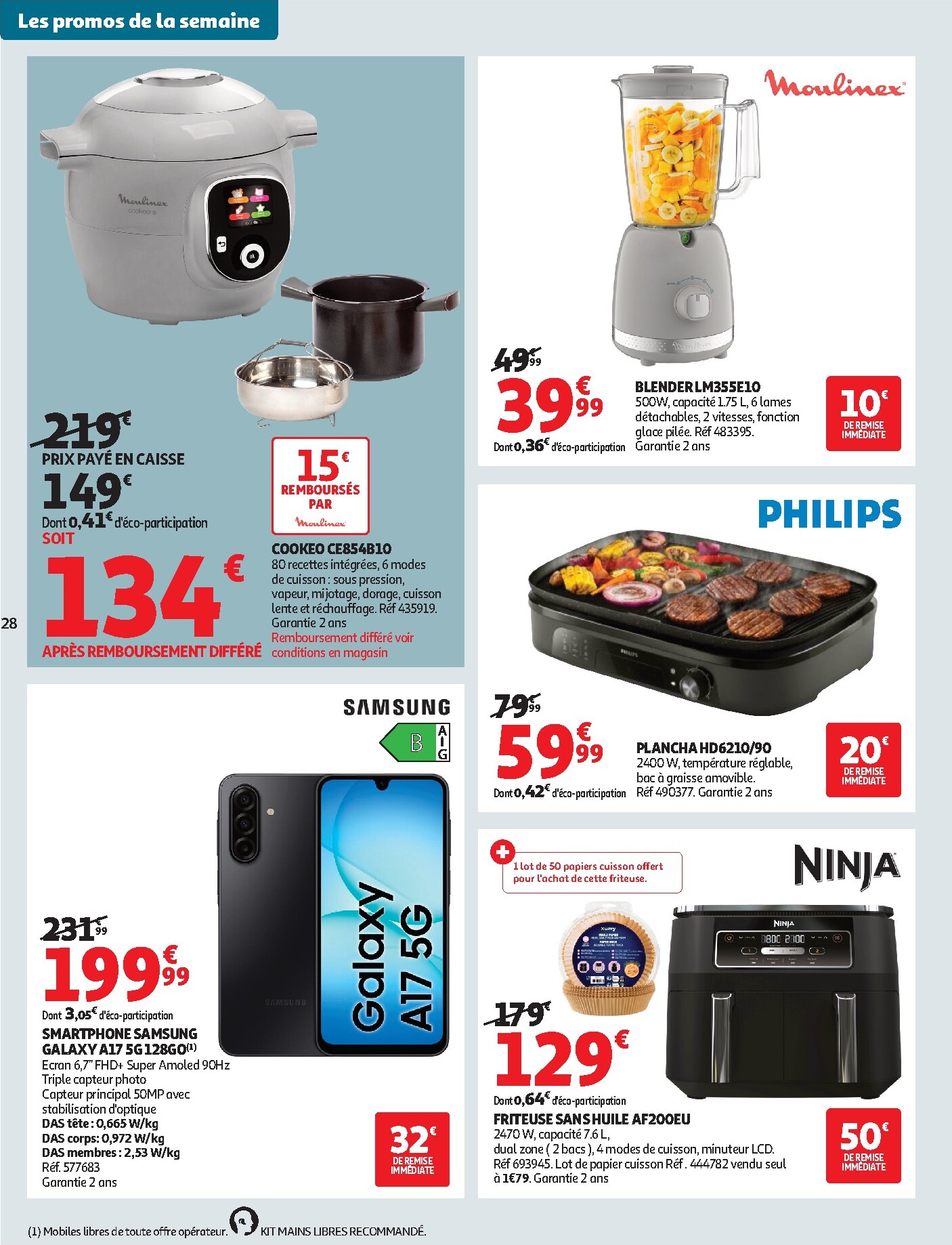 auchan - Auchan - Produits laitiers folder voor volgende week van dinsdag 05/05/2026 tot zondag 17/05/2026 - page: 28
