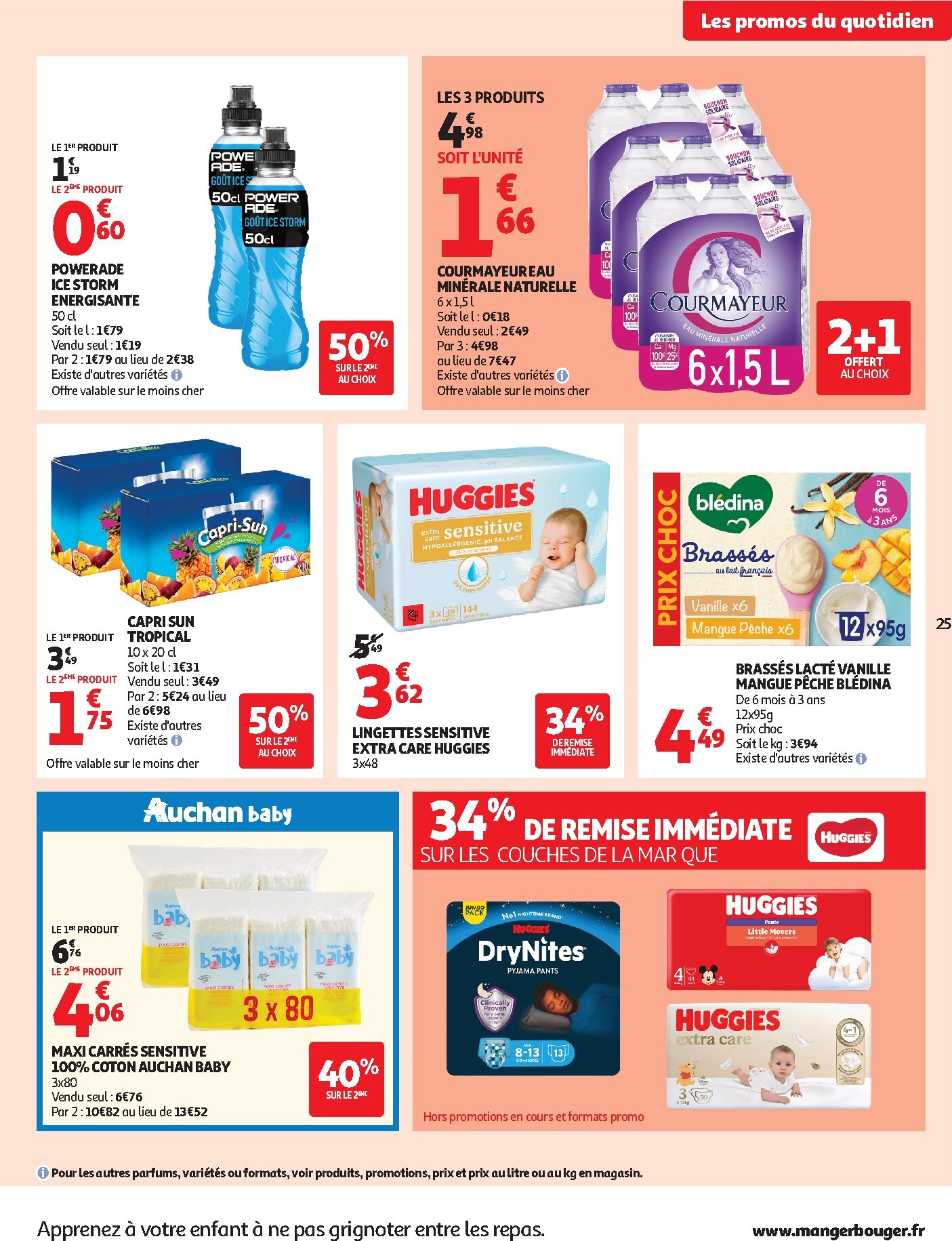 auchan - Auchan - Produits laitiers folder voor volgende week van dinsdag 05/05/2026 tot zondag 17/05/2026 - page: 25