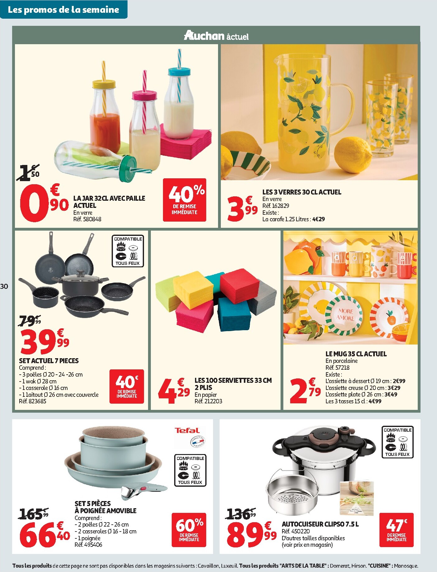 auchan - Auchan - Produits laitiers folder voor volgende week van dinsdag 05/05/2026 tot zondag 17/05/2026 - page: 30