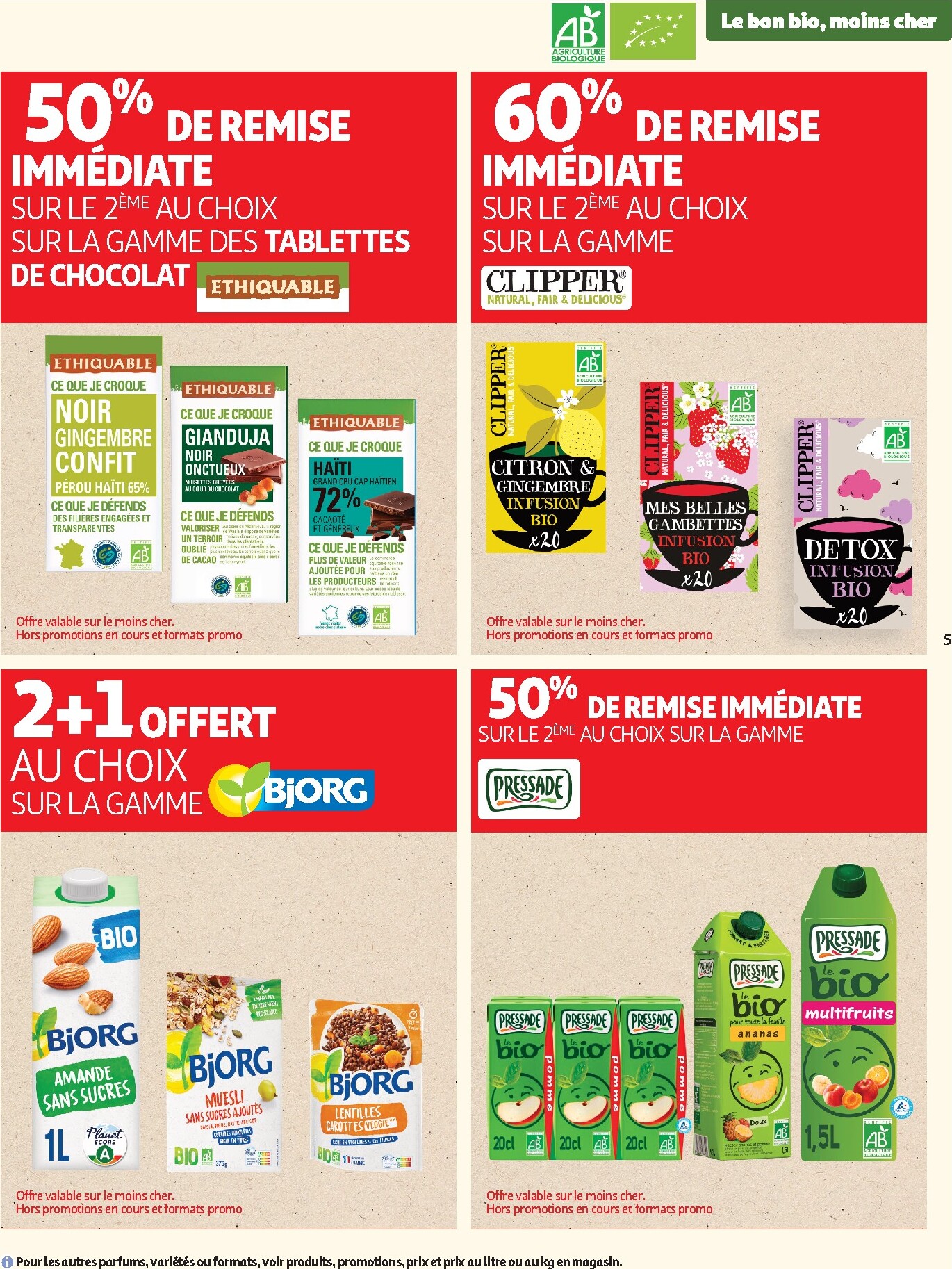 auchan - Auchan - Sélection bio folder voor volgende week van dinsdag 05/05/2026 tot zondag 17/05/2026 - page: 5
