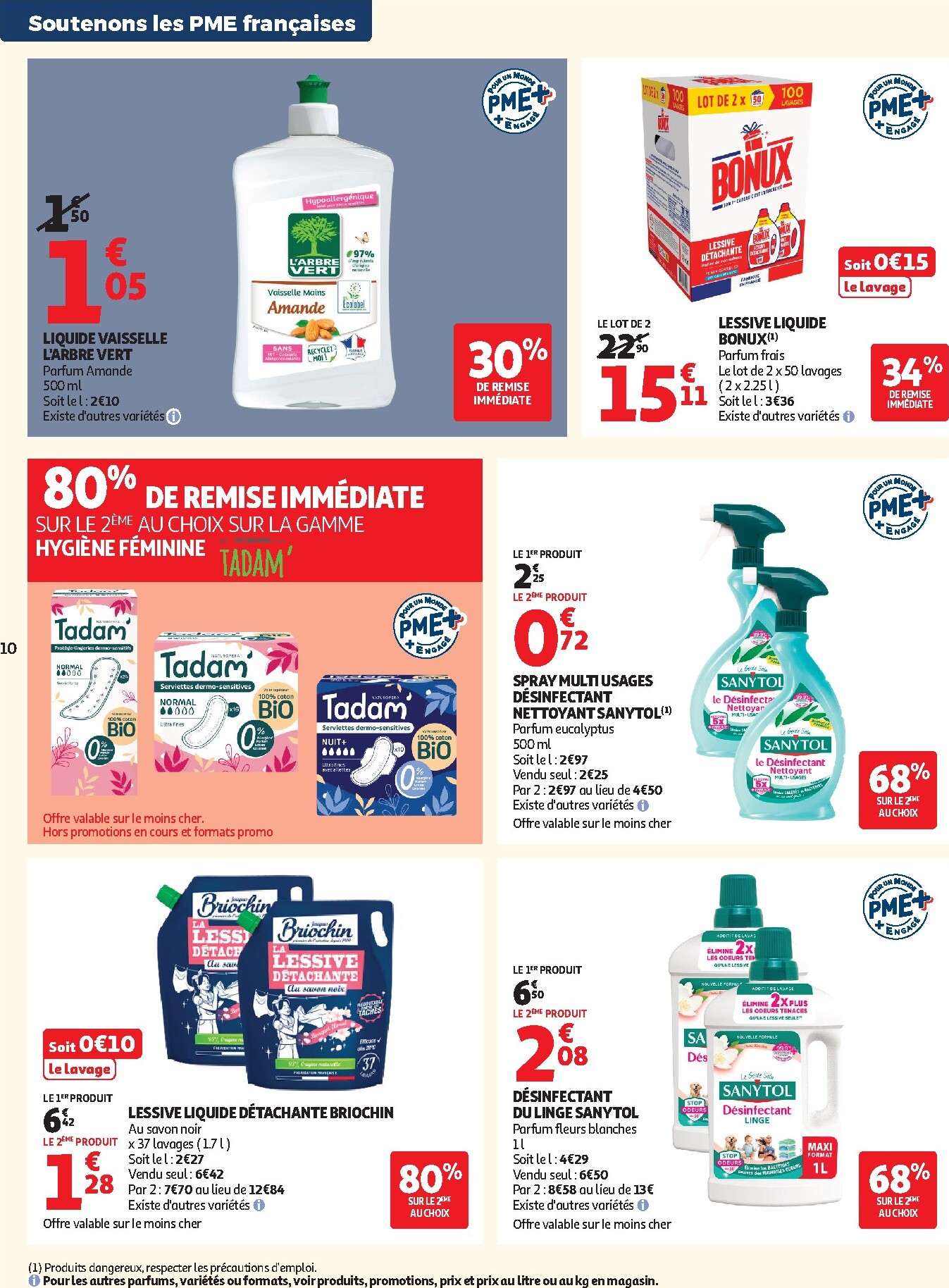auchan - Auchan - Soutenous les PME Françaises folder voor volgende week van dinsdag 05/05/2026 tot zondag 17/05/2026 - page: 10
