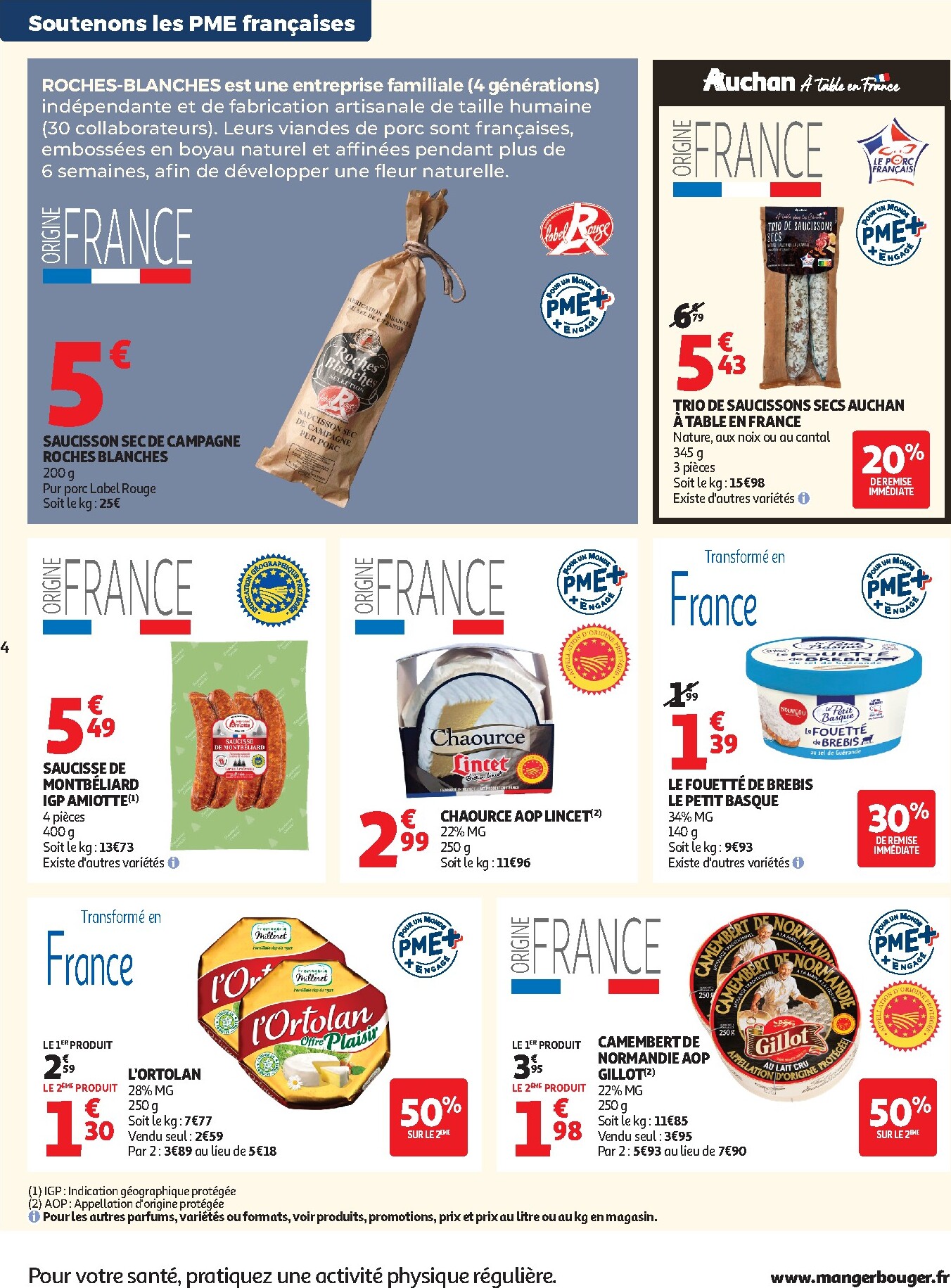 auchan - Auchan - Soutenous les PME Françaises folder voor volgende week van dinsdag 05/05/2026 tot zondag 17/05/2026 - page: 4