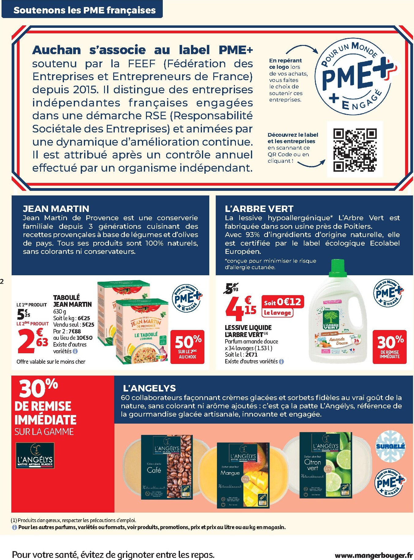 auchan - Auchan - Soutenous les PME Françaises folder voor volgende week van dinsdag 05/05/2026 tot zondag 17/05/2026 - page: 2