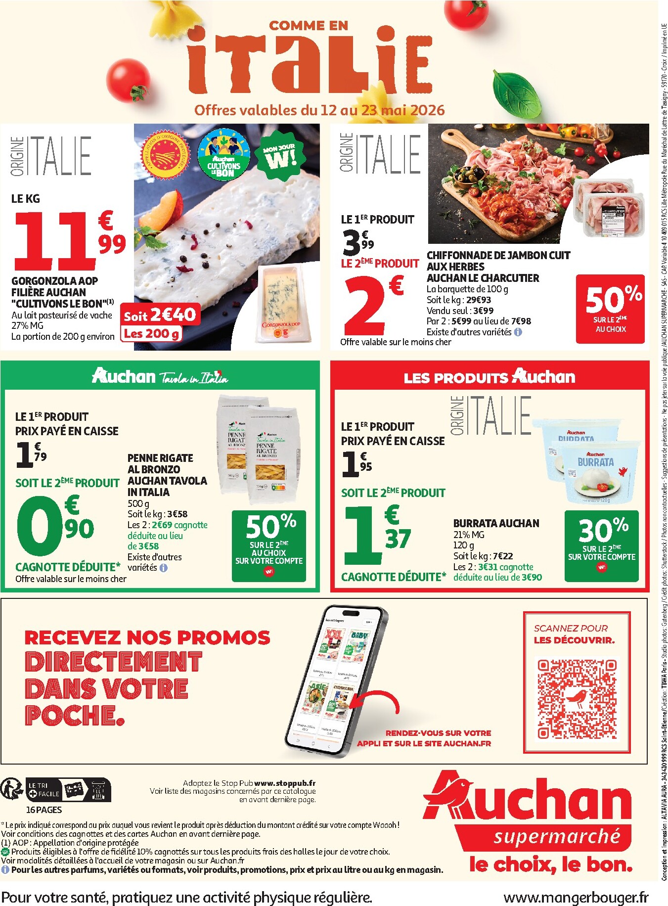 auchan - Auchan Supermarché folder voor volgende week van dinsdag 12/05/2026 tot zaterdag 16/05/2026 - page: 16
