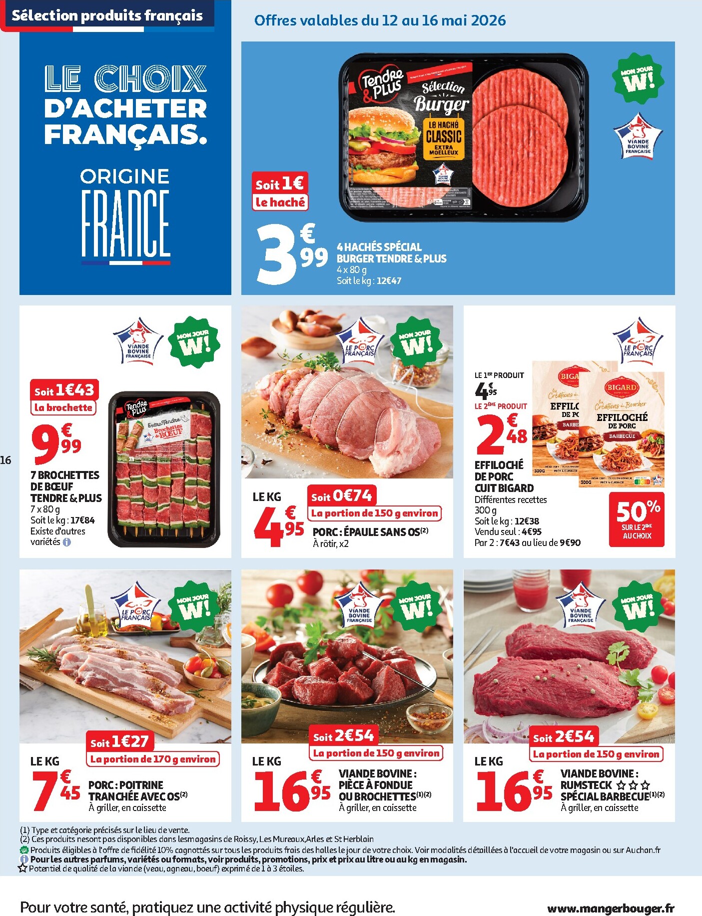 auchan - Auchan folder voor volgende week van dinsdag 12/05/2026 tot maandag 25/05/2026 - page: 16