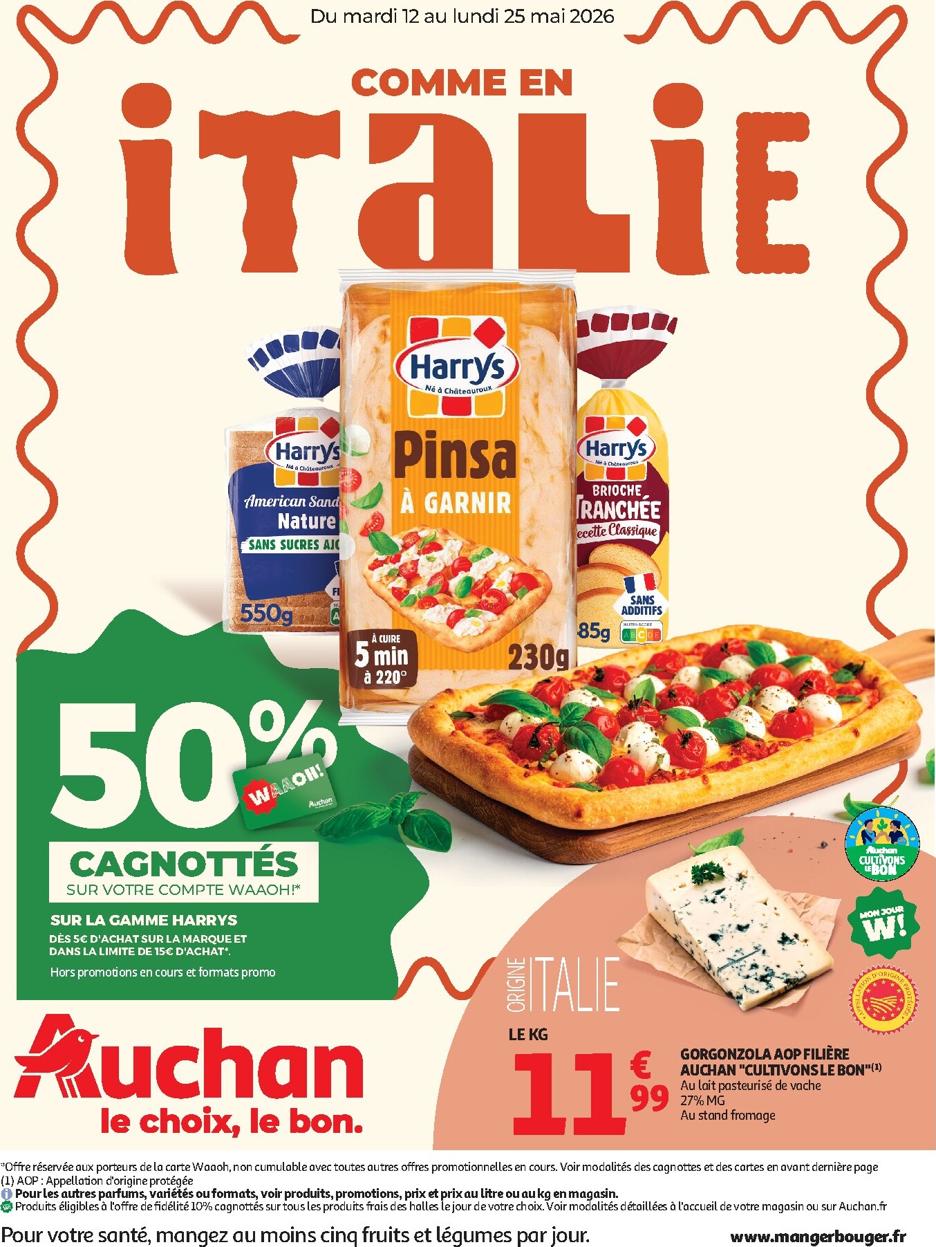 auchan - Auchan folder voor volgende week van dinsdag 12/05/2026 tot maandag 25/05/2026