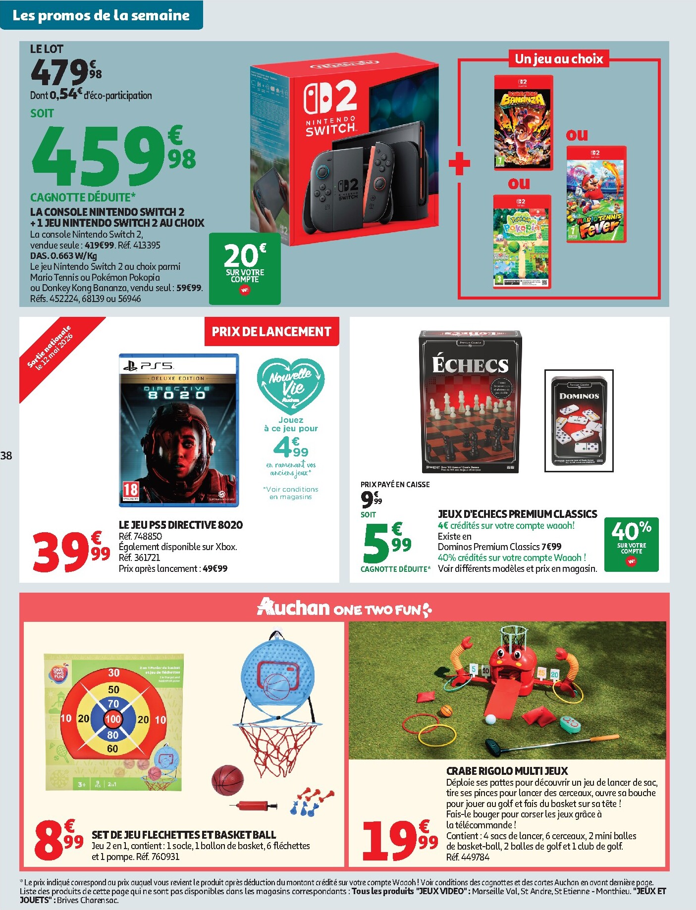 auchan - Auchan folder voor volgende week van dinsdag 12/05/2026 tot maandag 25/05/2026 - page: 38