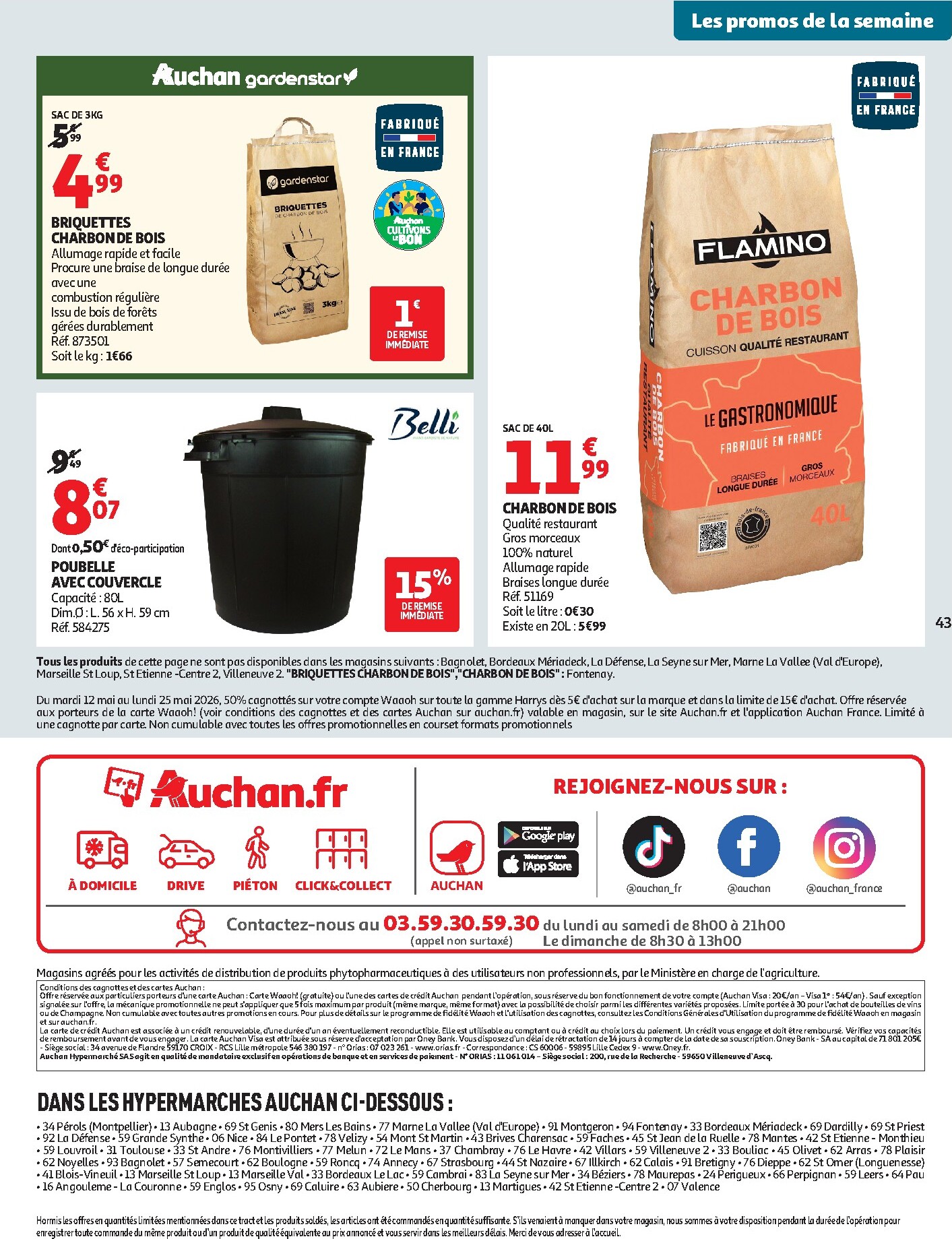 auchan - Auchan folder voor volgende week van dinsdag 12/05/2026 tot maandag 25/05/2026 - page: 43