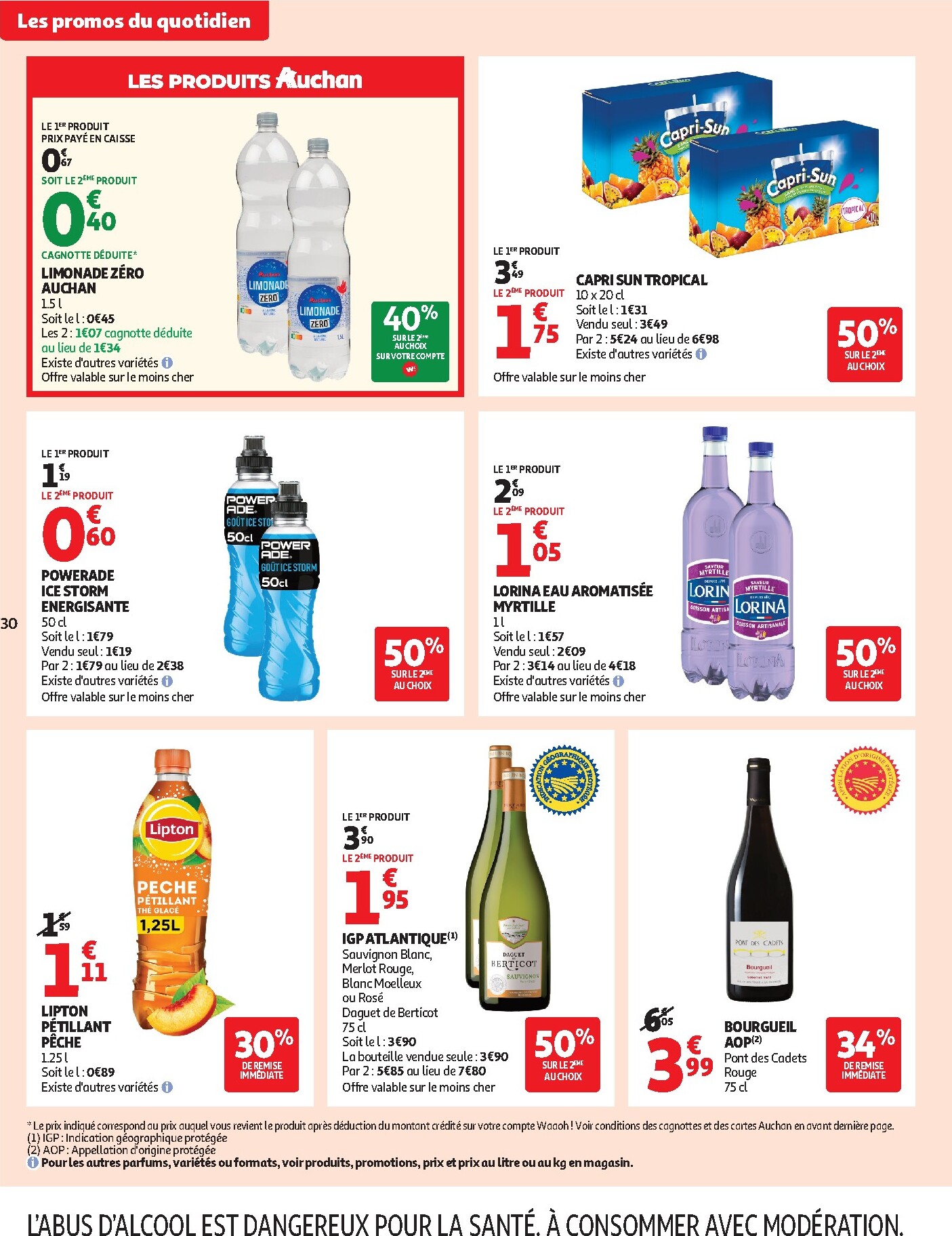 auchan - Huidige Auchan - Produits laitiers folder geldig van dinsdag 05/05/2026 tot zondag 17/05/2026 - page: 30