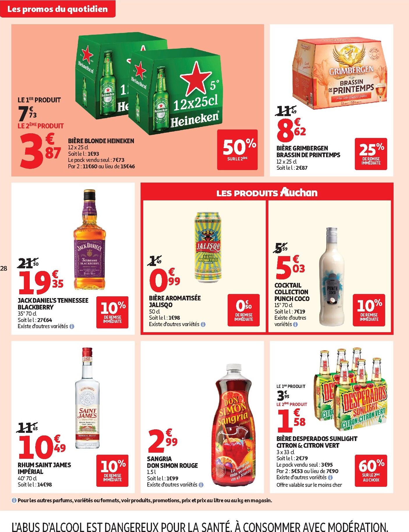 auchan - Huidige Auchan - Produits laitiers folder geldig van dinsdag 05/05/2026 tot zondag 17/05/2026 - page: 28