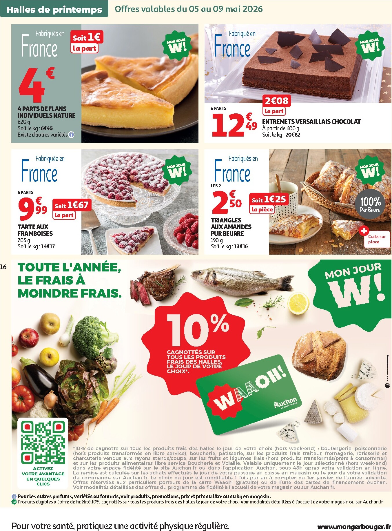 auchan - Huidige Auchan - Produits laitiers folder geldig van dinsdag 05/05/2026 tot zondag 17/05/2026 - page: 16