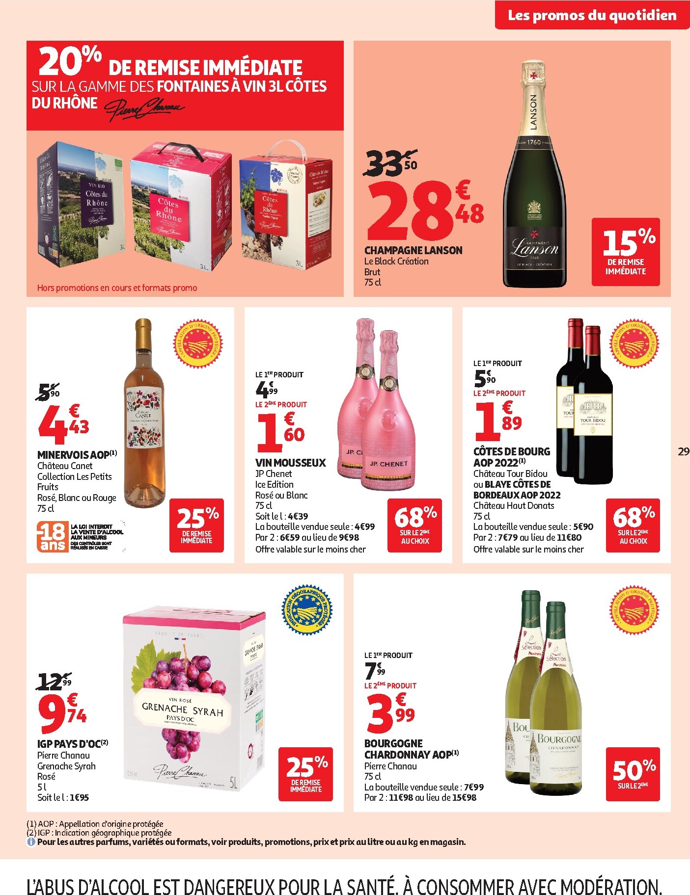 auchan - Huidige Auchan - Produits laitiers folder geldig van dinsdag 05/05/2026 tot zondag 17/05/2026 - page: 29