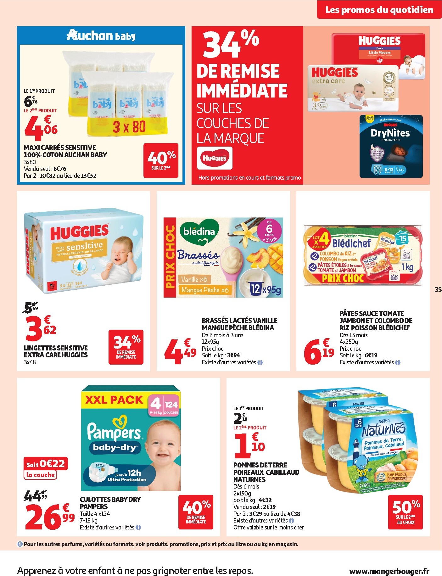 auchan - Huidige Auchan - Produits laitiers folder geldig van dinsdag 05/05/2026 tot zondag 17/05/2026 - page: 35