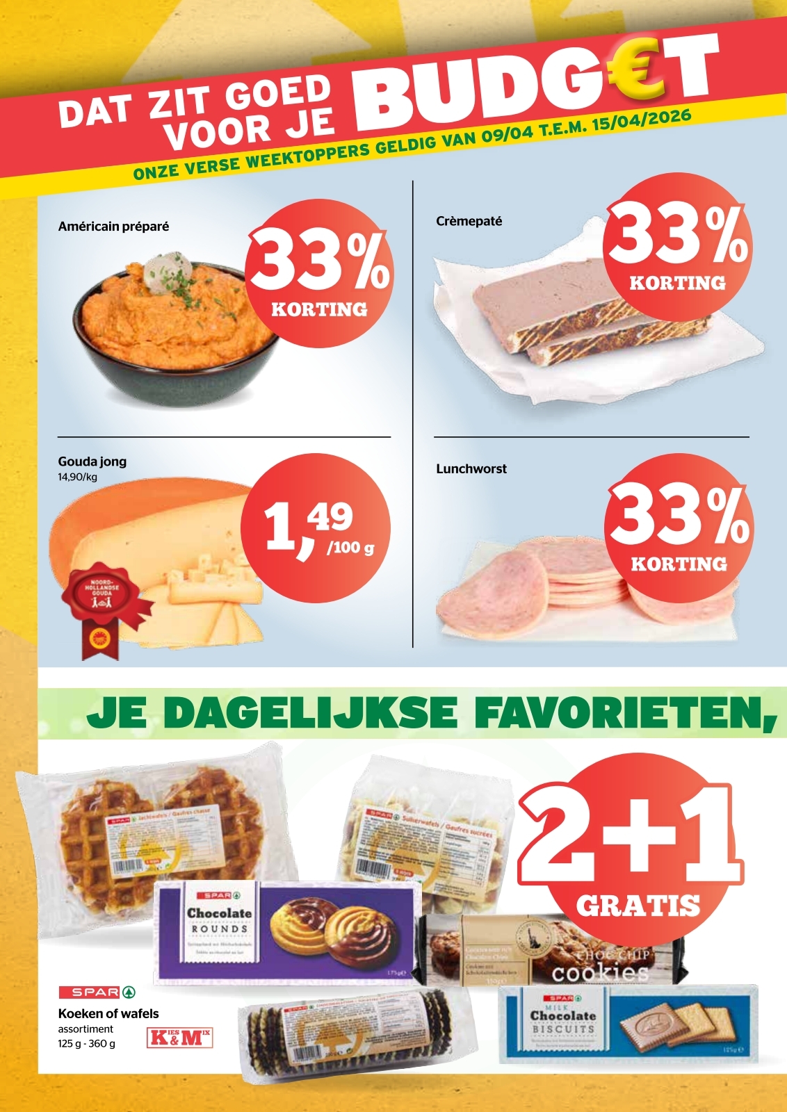 spar - De Spar folder geldig vanaf 09/04/2026 t/m 22/04/2026 - page: 2