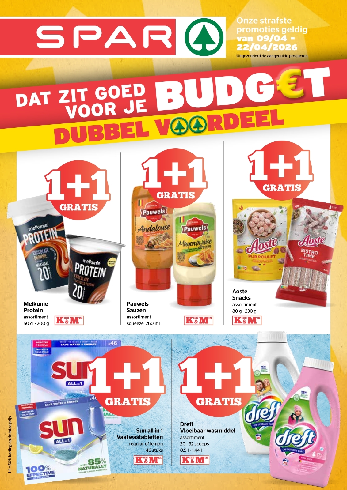spar - De Spar folder geldig vanaf 09/04/2026 t/m 22/04/2026