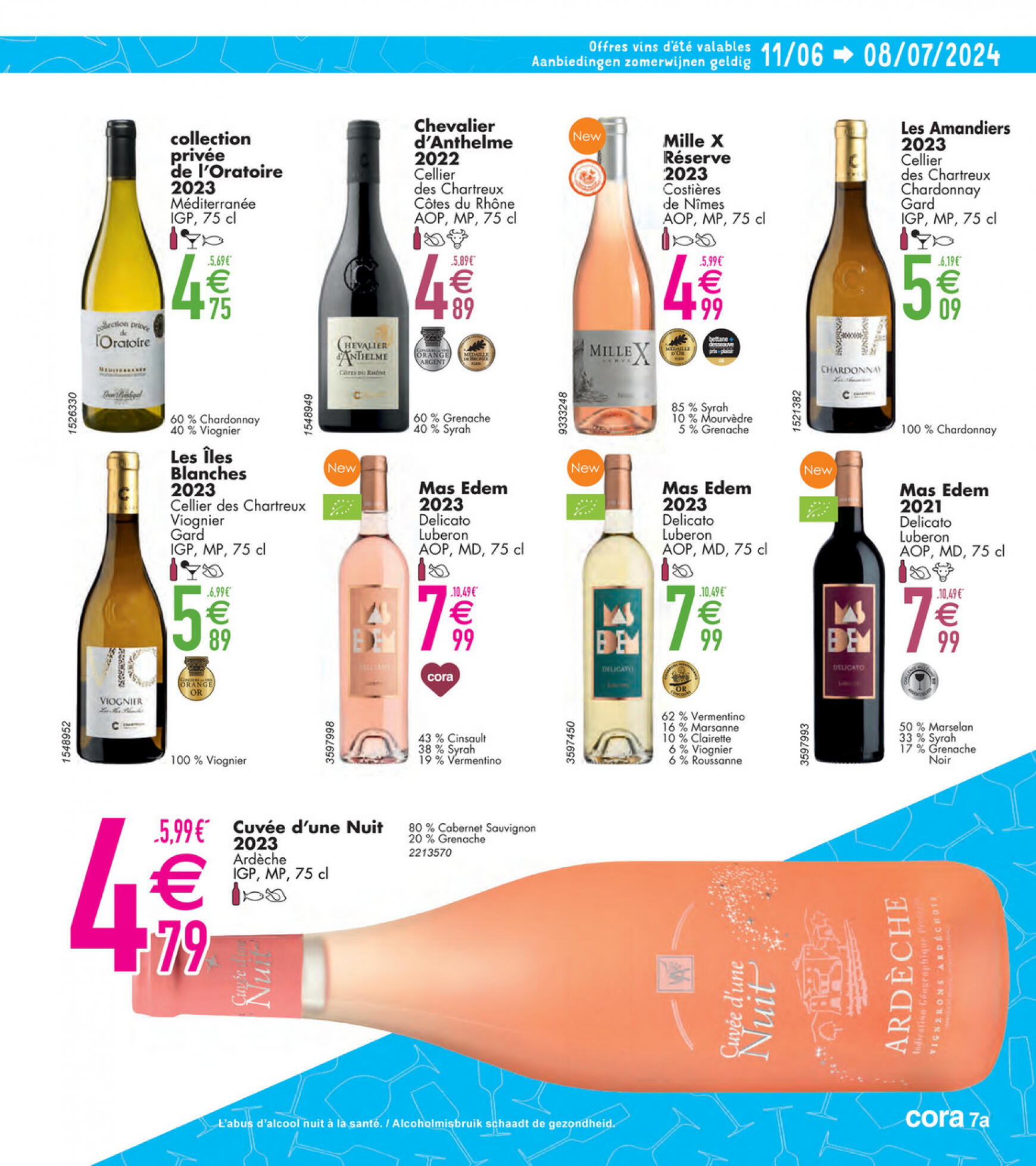cora - Cora - Les vins d'été folder huidig 11.06. - 17.06. - page: 7