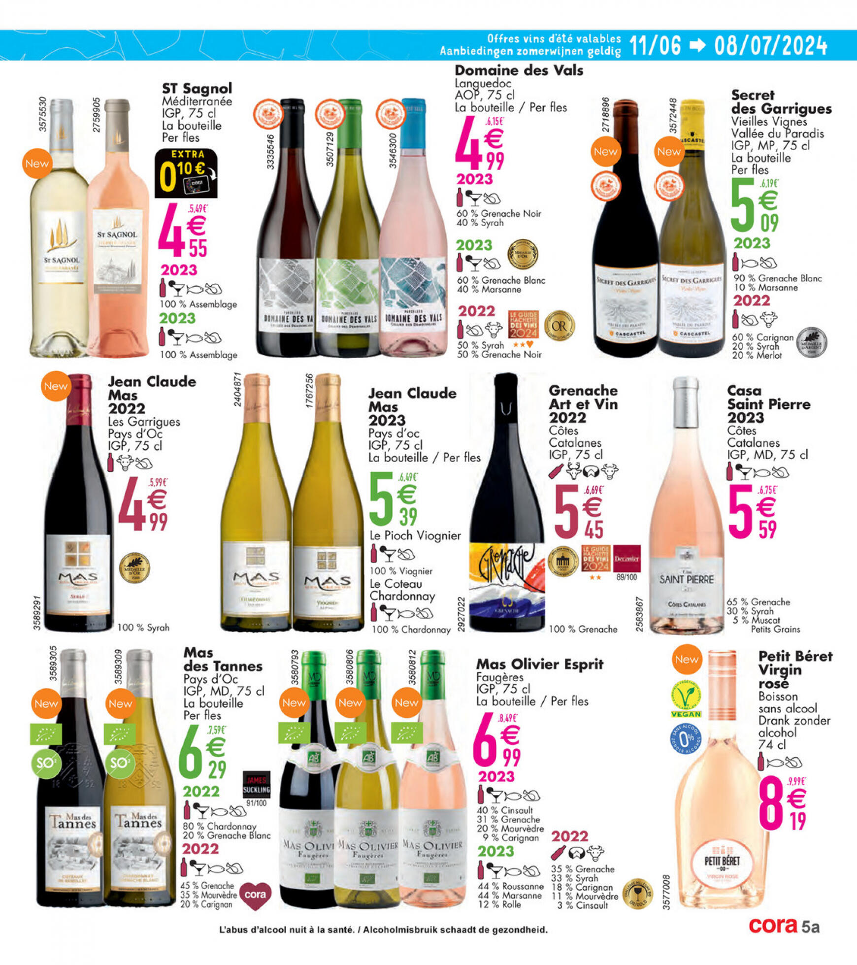 cora - Cora - Les vins d'été folder huidig 11.06. - 17.06. - page: 5