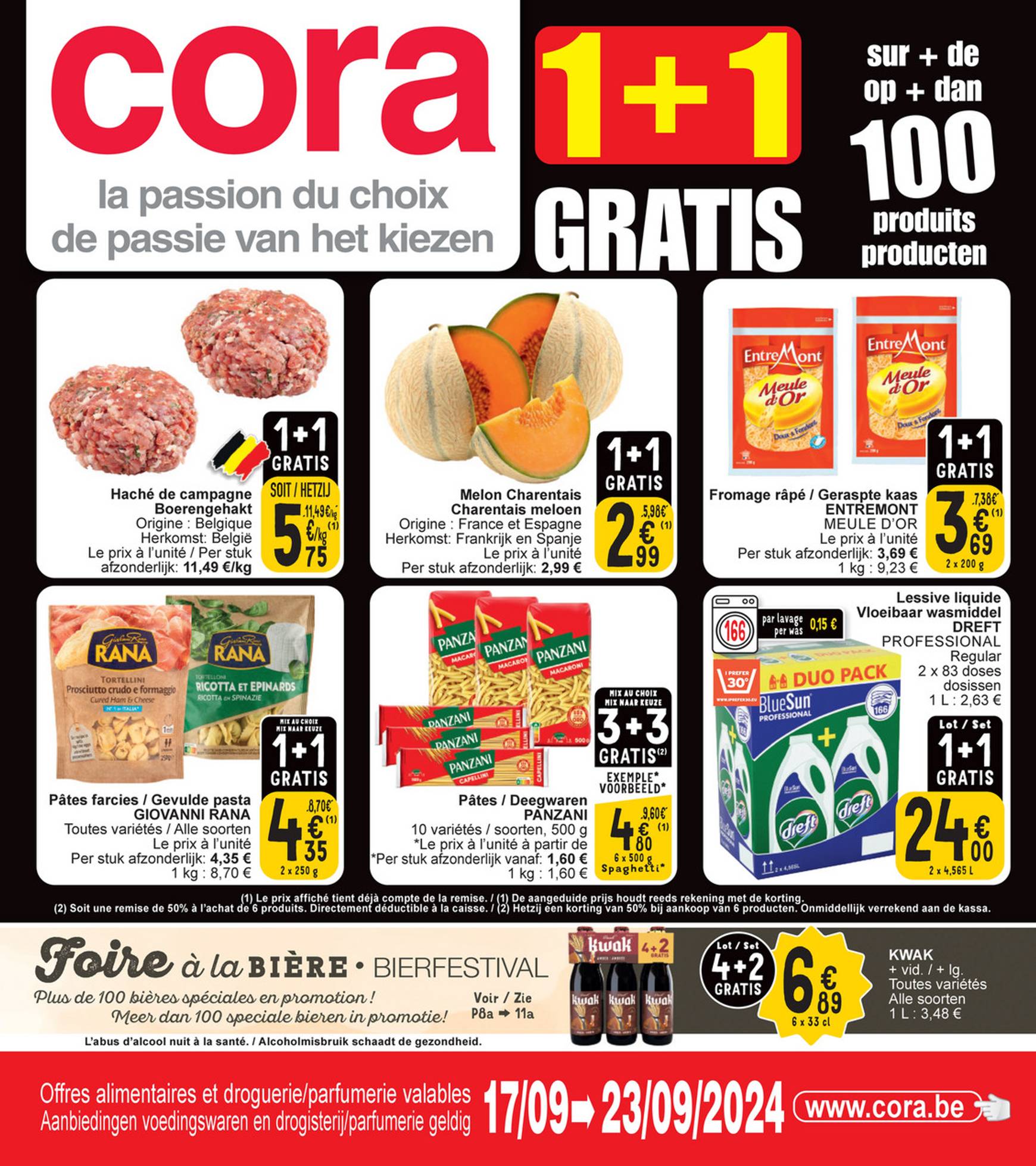 cora - Cora - 1+1 gratis folder huidig 17.09. - 23.09.