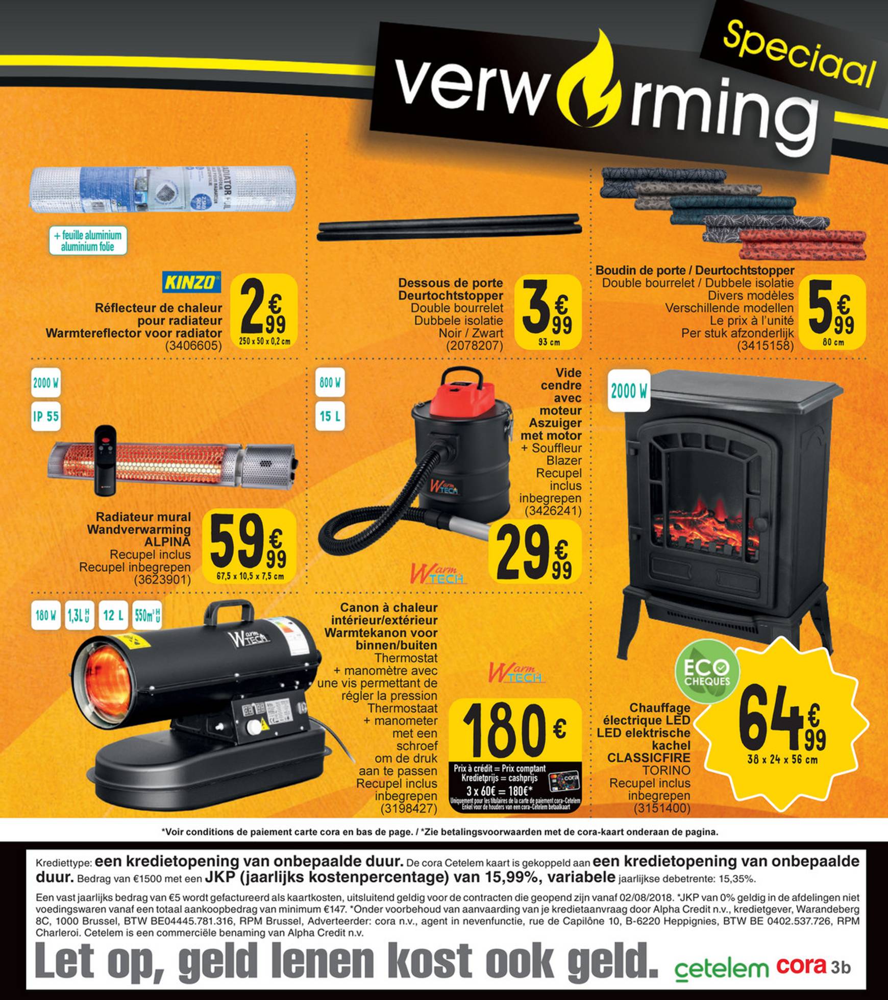 cora - Cora - Spécial chauffage - Speciaal verwarming folder huidig 17.09. - 30.09. - page: 3