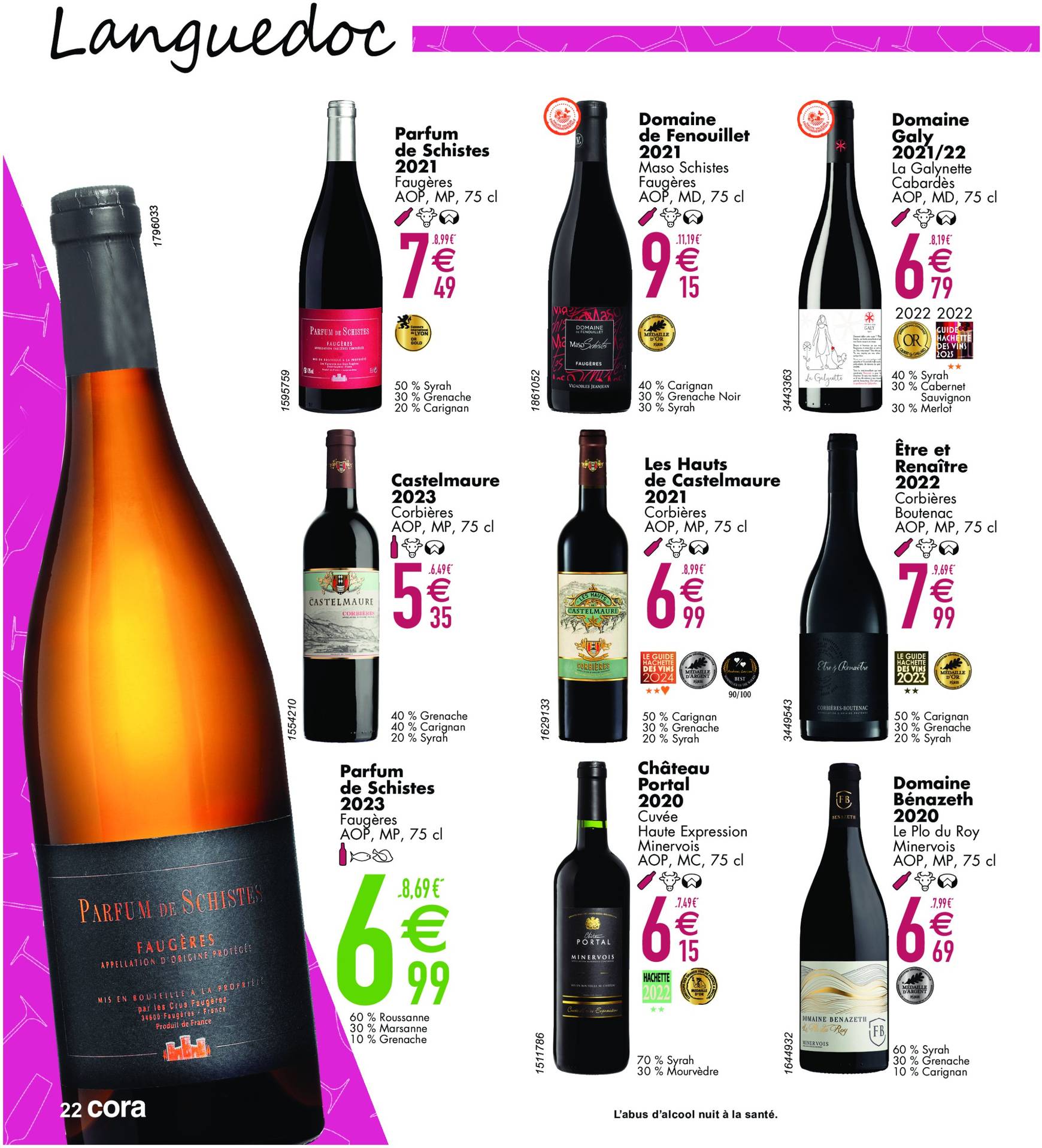 cora - Cora - Guide des vins folder huidig 30.09. - 28.10. - page: 22