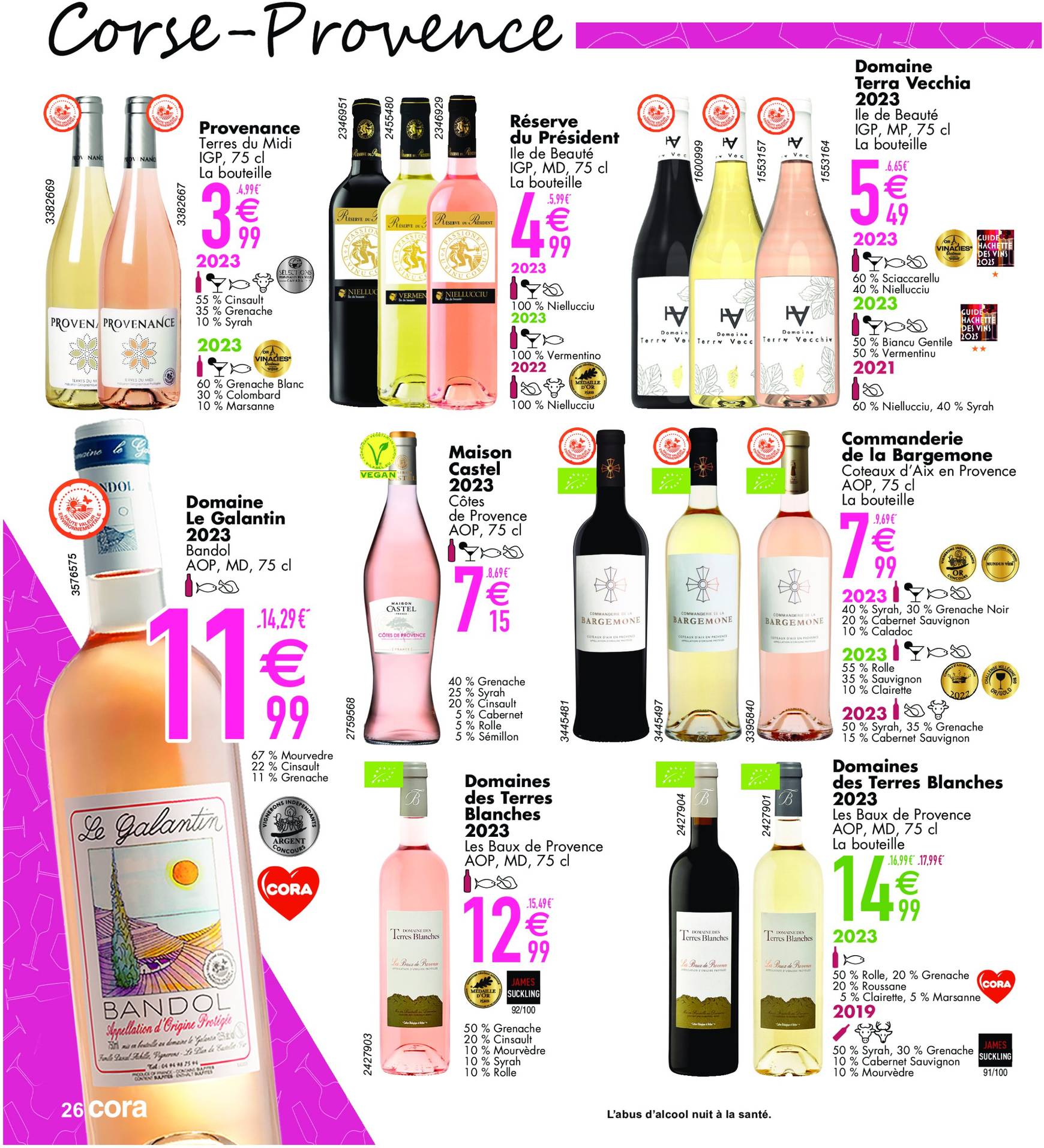 cora - Cora - Guide des vins folder huidig 30.09. - 28.10. - page: 26