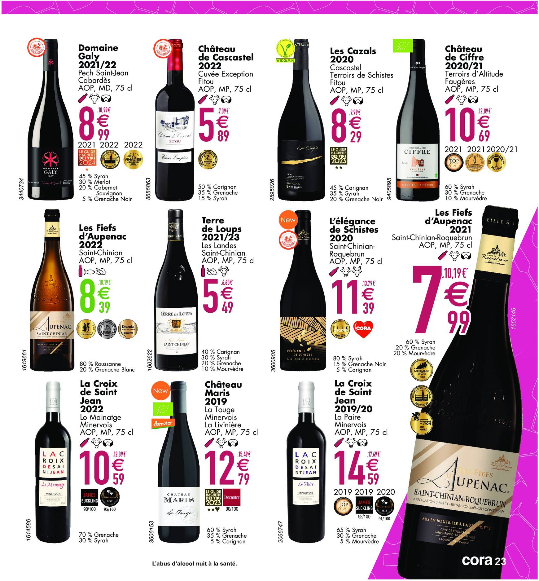 cora - Cora - Guide des vins folder huidig 30.09. - 28.10. - page: 23