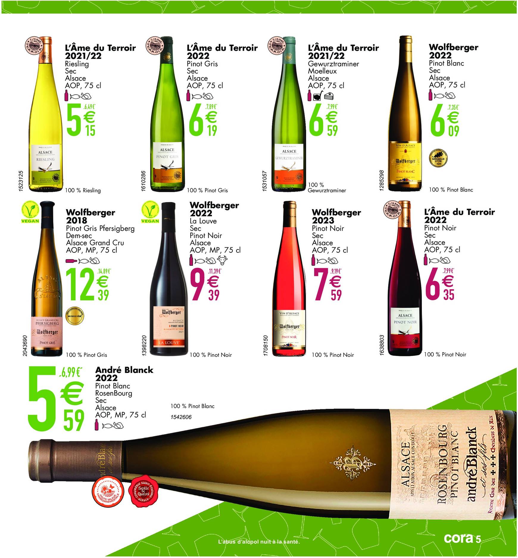 cora - Cora - Guide des vins folder huidig 30.09. - 28.10. - page: 5