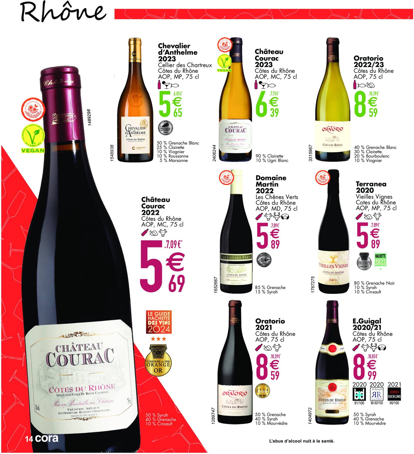 cora - Cora - Guide des vins folder huidig 30.09. - 28.10. - page: 14