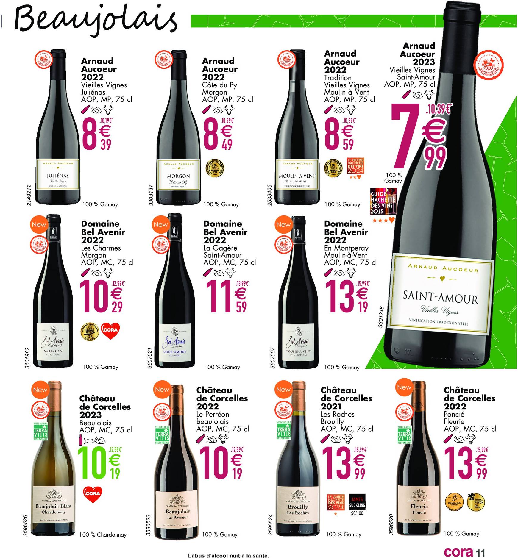 cora - Cora - Guide des vins folder huidig 30.09. - 28.10. - page: 11