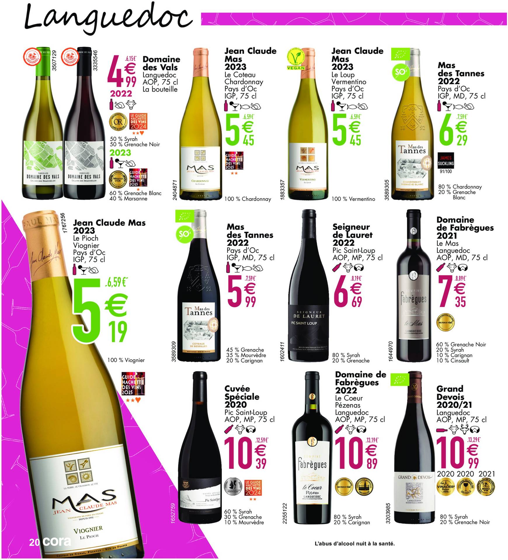 cora - Cora - Guide des vins folder huidig 30.09. - 28.10. - page: 20