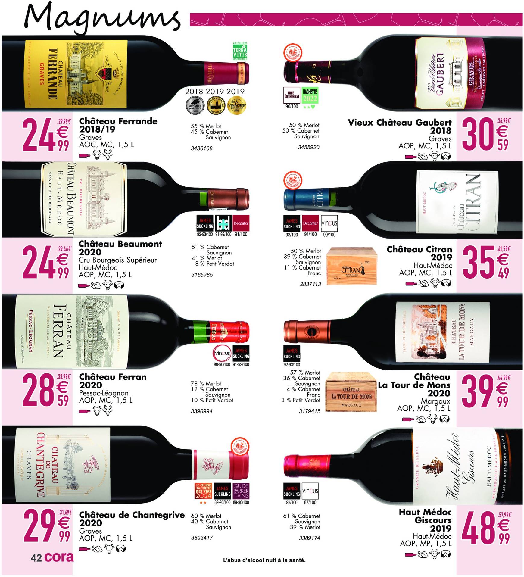 cora - Cora - Guide des vins folder huidig 30.09. - 28.10. - page: 42