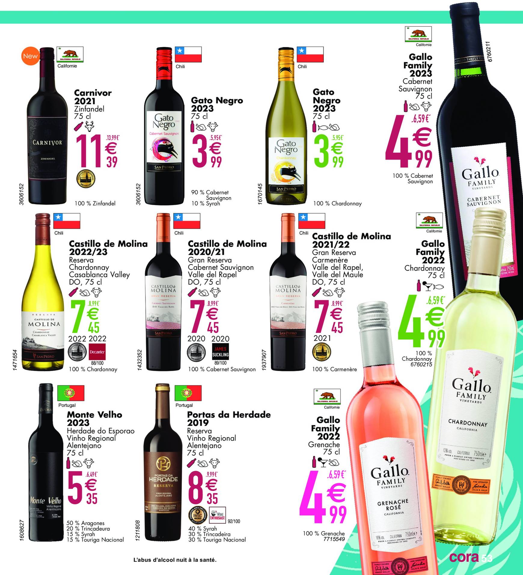 cora - Cora - Guide des vins folder huidig 30.09. - 28.10. - page: 53